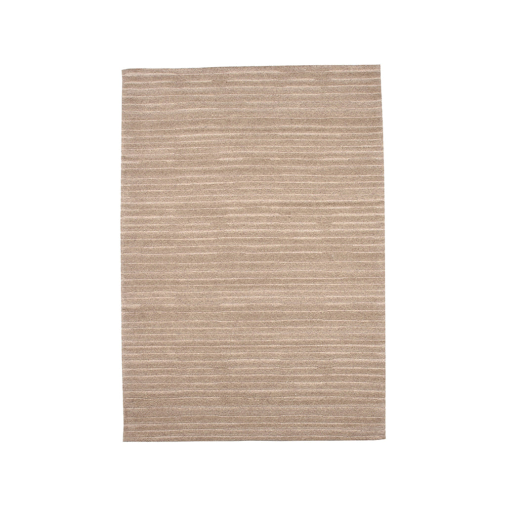 LABEL51 Vloerkleden Luxy - Taupe - Wol - 160x230 cm