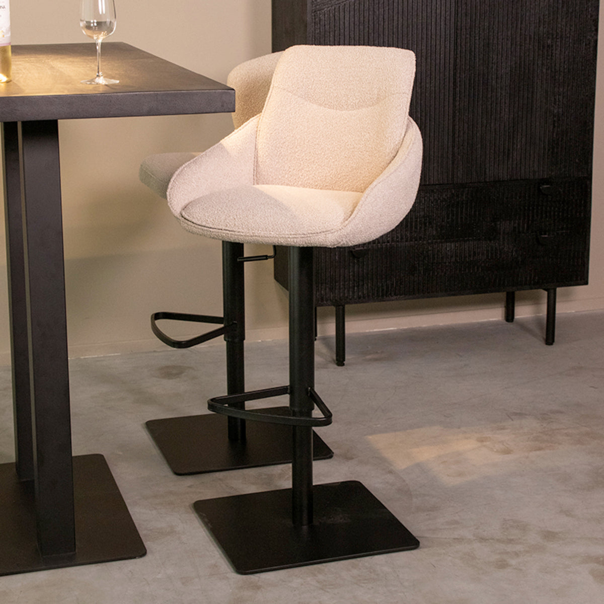 Bar stool Beauty 52x58,5x88,5-113 cm