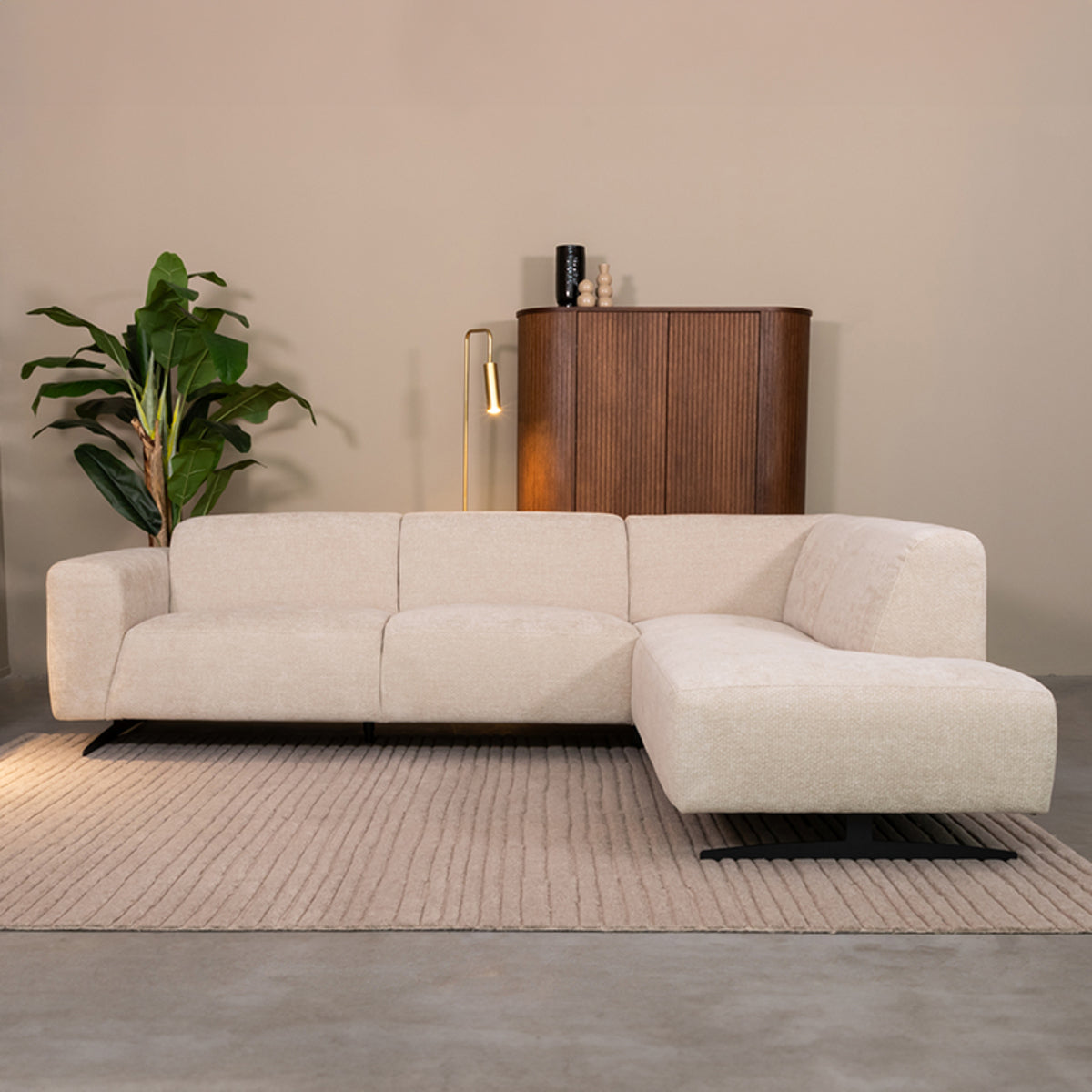 Corner sofa Rodano Right 278x94-210x75 cm