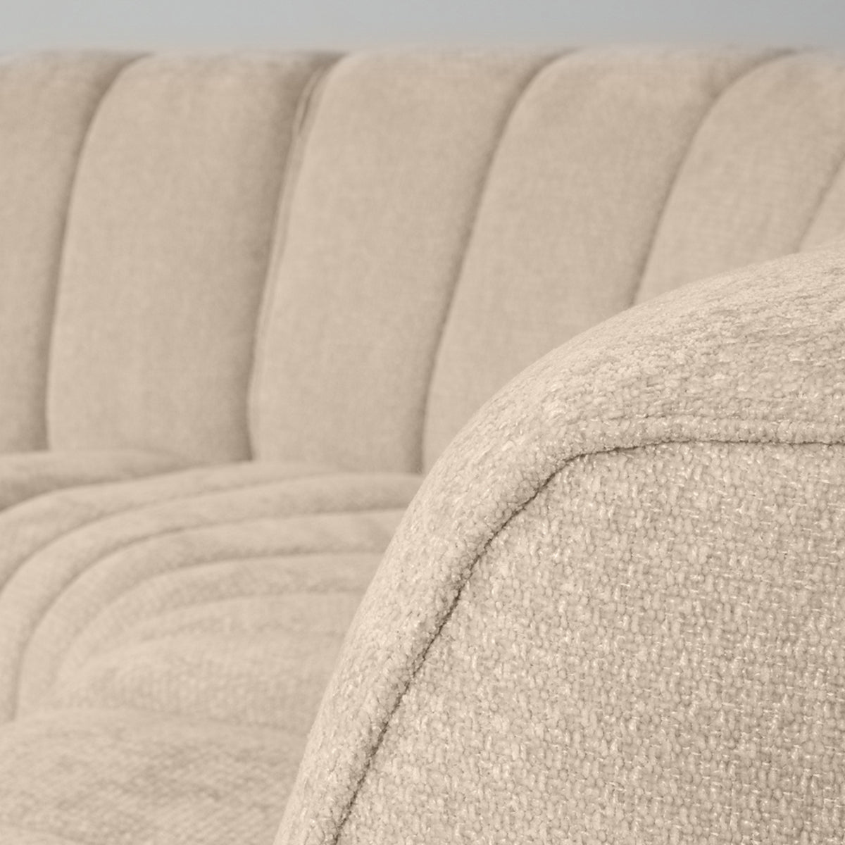 Bank Vitoro 1,5-Zits Arm Rechts Voorstaand 102x98x82 cm