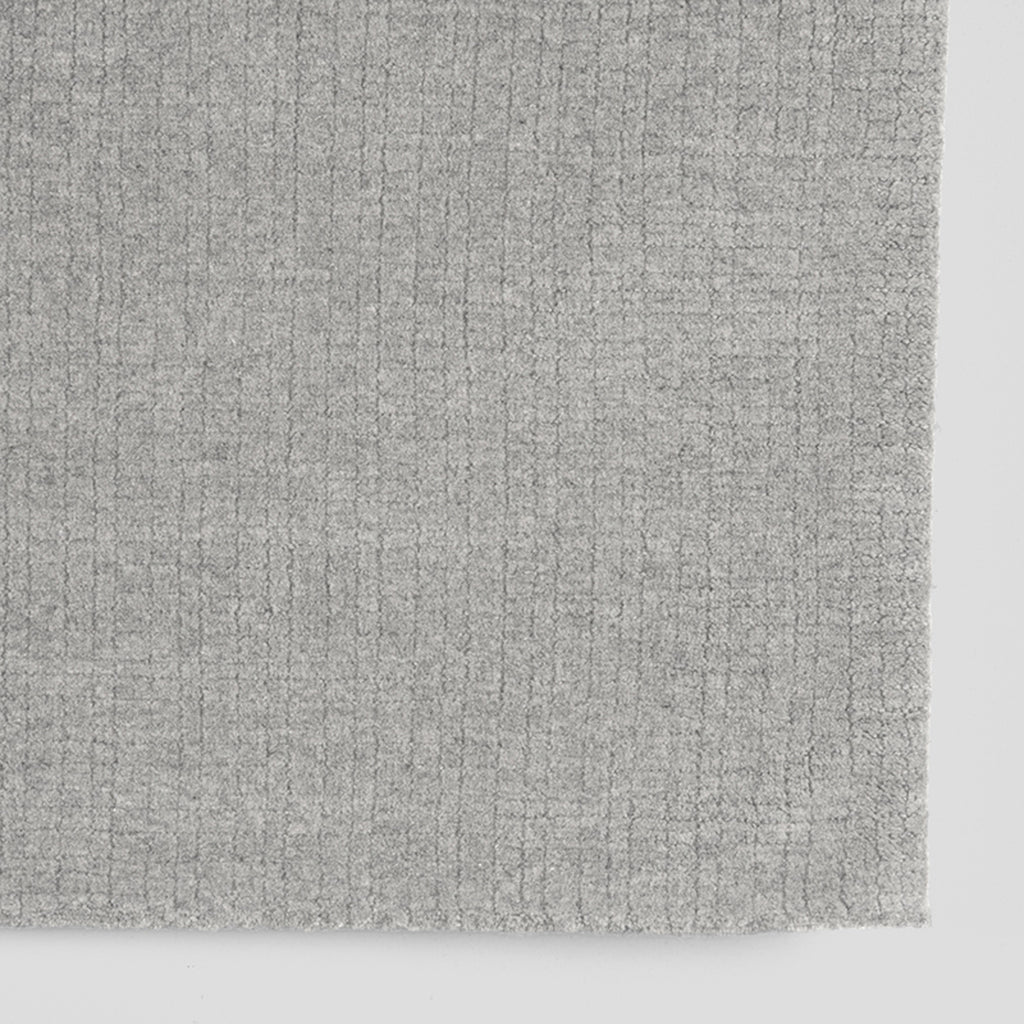 LABEL51 Vloerkleden Wolly - Grijs - Wol