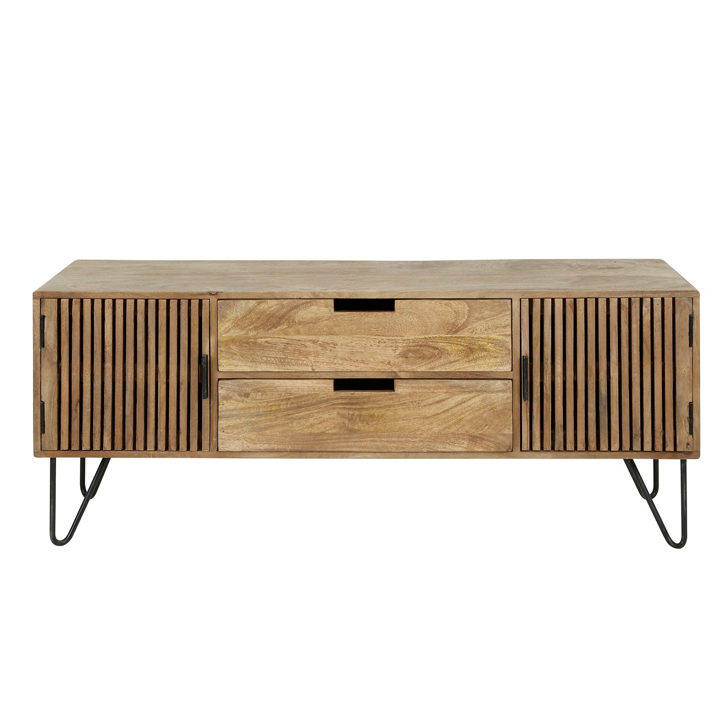 TV-meubel Tweak - 135x35x55 cm - Zandkleur - Mango