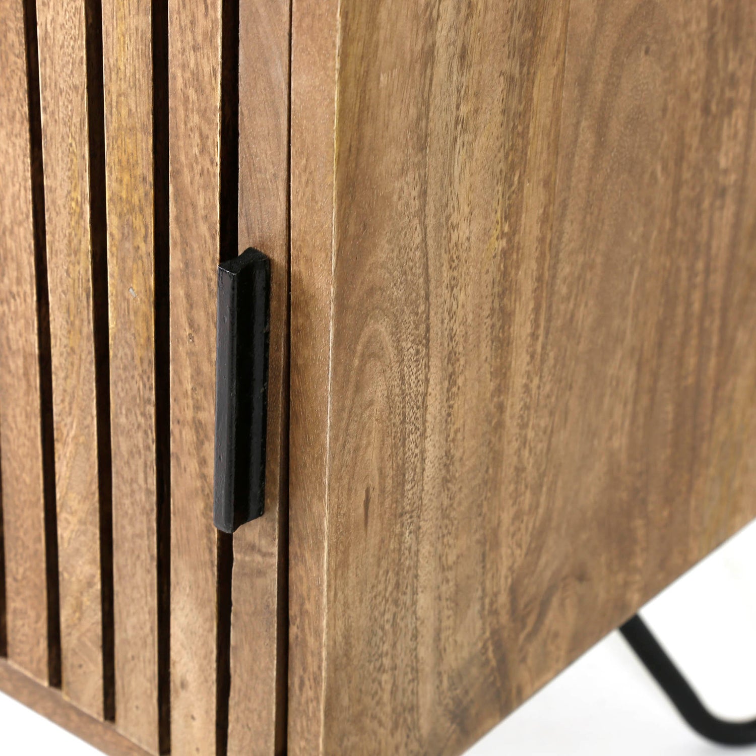 TV-meubel Tweak - 135x35x55 cm - Zandkleur - Mango