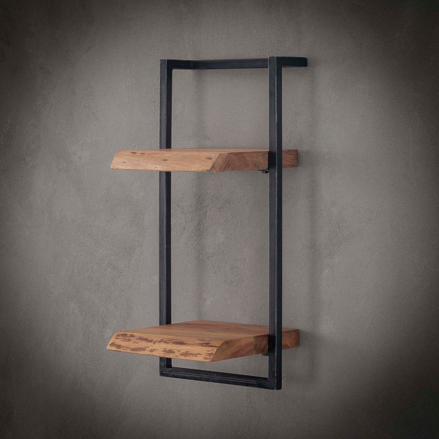 Wandplank Edge - 30x25x65 cm - Acacia Naturel