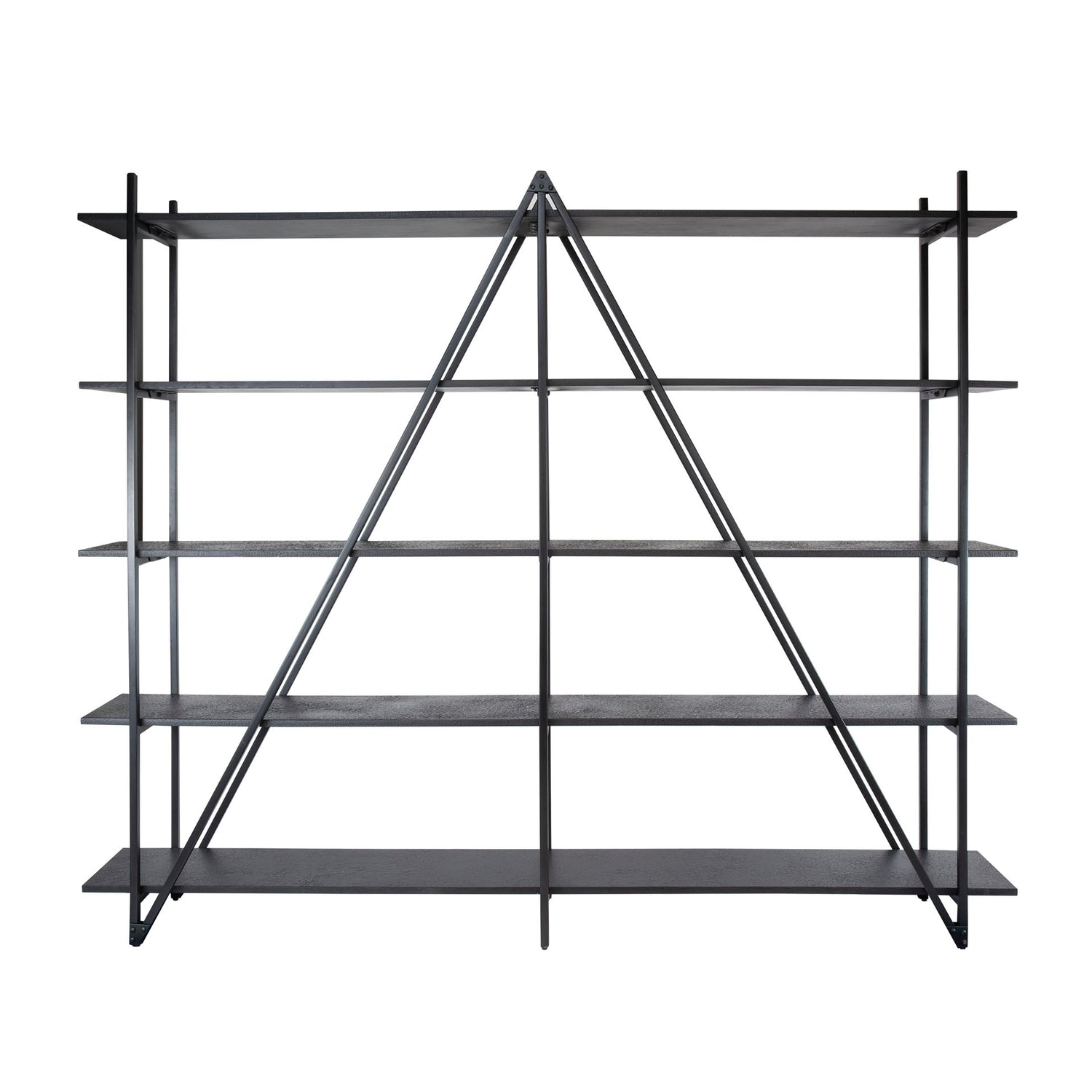 Wandrek 220cm XL 5 Laags Piega - 220x35x181 cm - Grijs