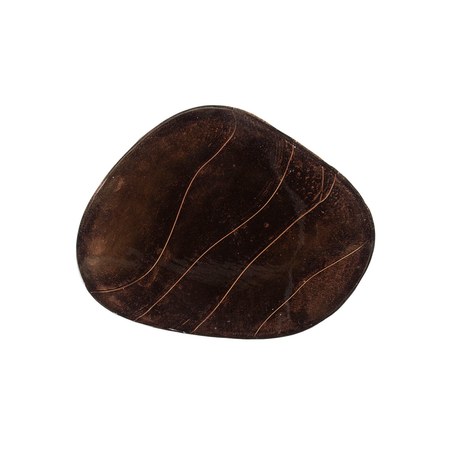 Bijzettafel Eclipse M - 50x42x55 cm - Antiek Koper