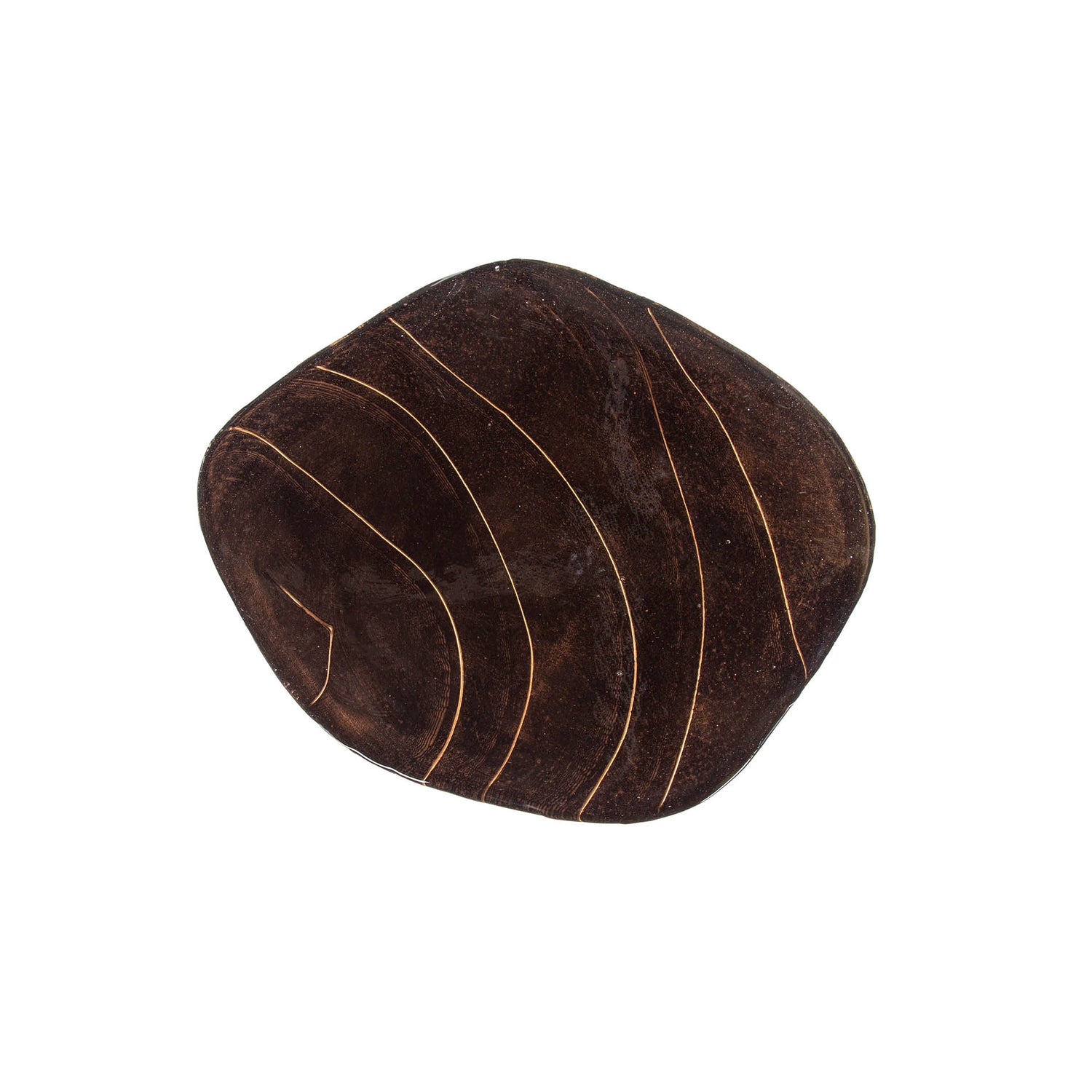 Bijzettafel Eclipse S - 53x42x50 cm - Antiek Koper