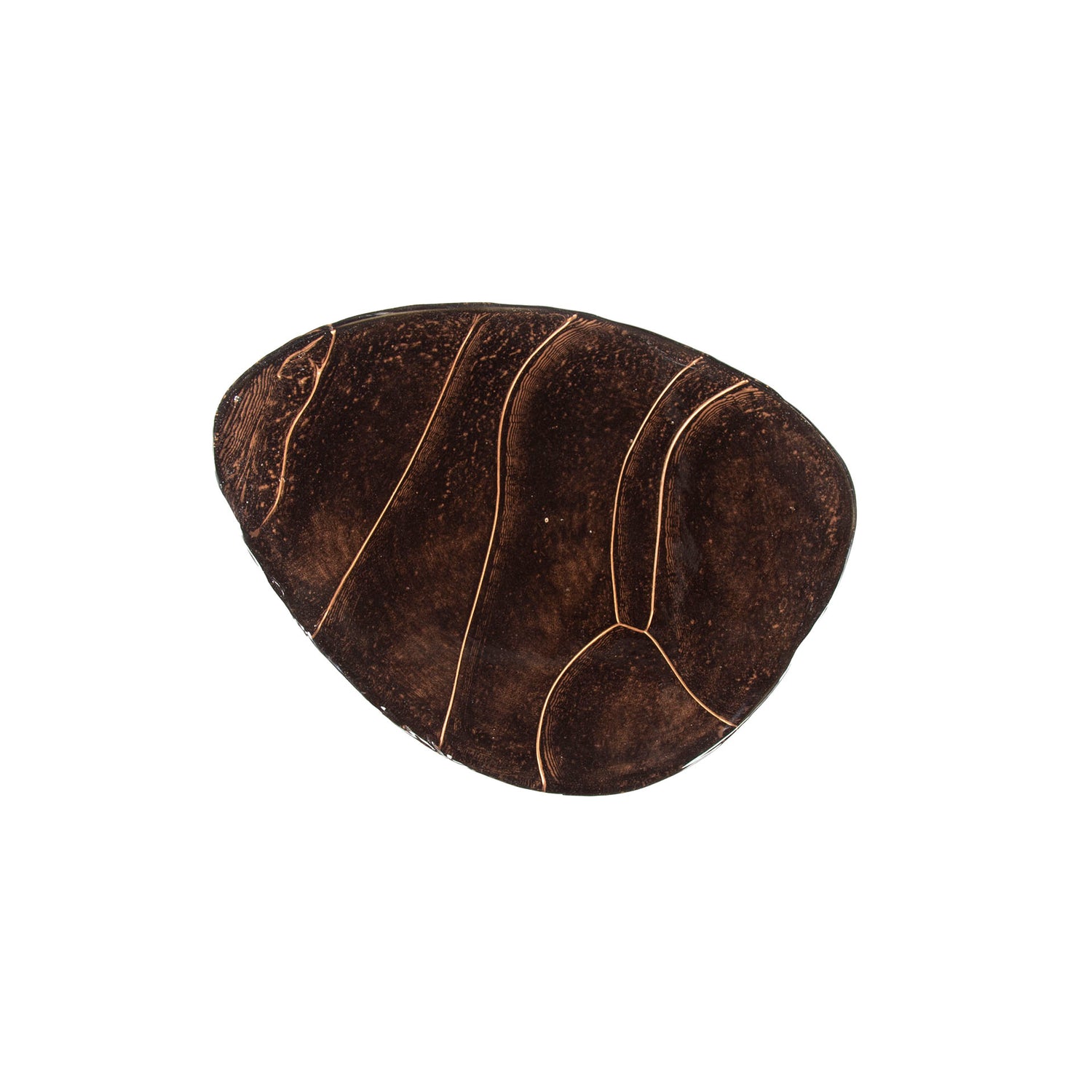 Salontafel Eclipse S - 51x37x35 cm - Antiek Koper