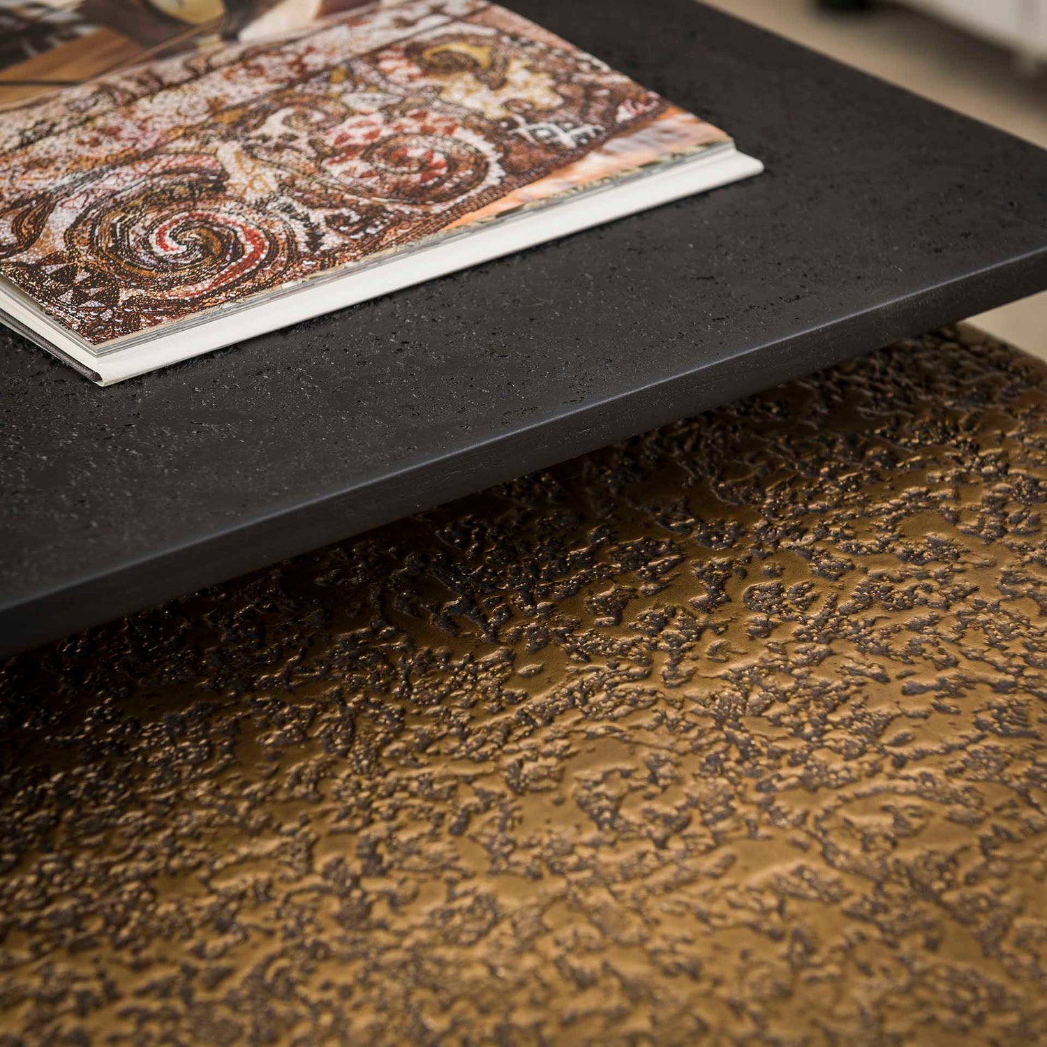 Salontafel Rechthoek - Set van 2 - 90x60x40 cm - Grijs - Iron Metallic