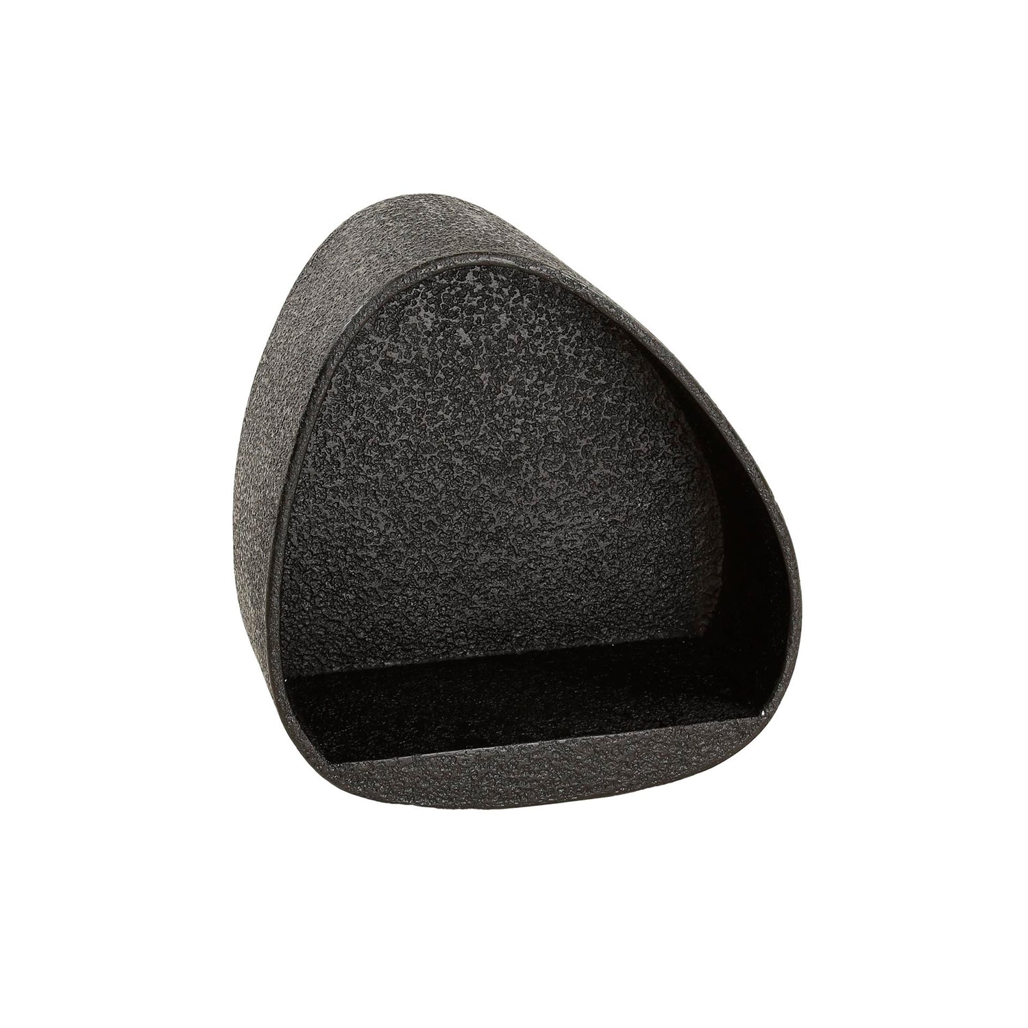 Wandschap Metallic Driehoek - 42x21x45 cm - Grijs