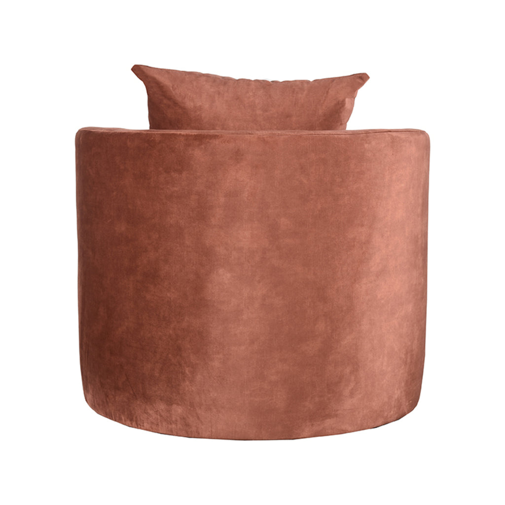 LABEL51 Fauteuil Evy - Roest - Velours