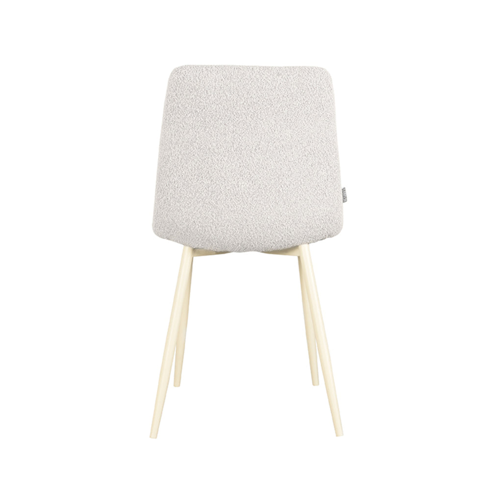 LABEL51 Eetkamerstoel Nino - Naturel - Boucle