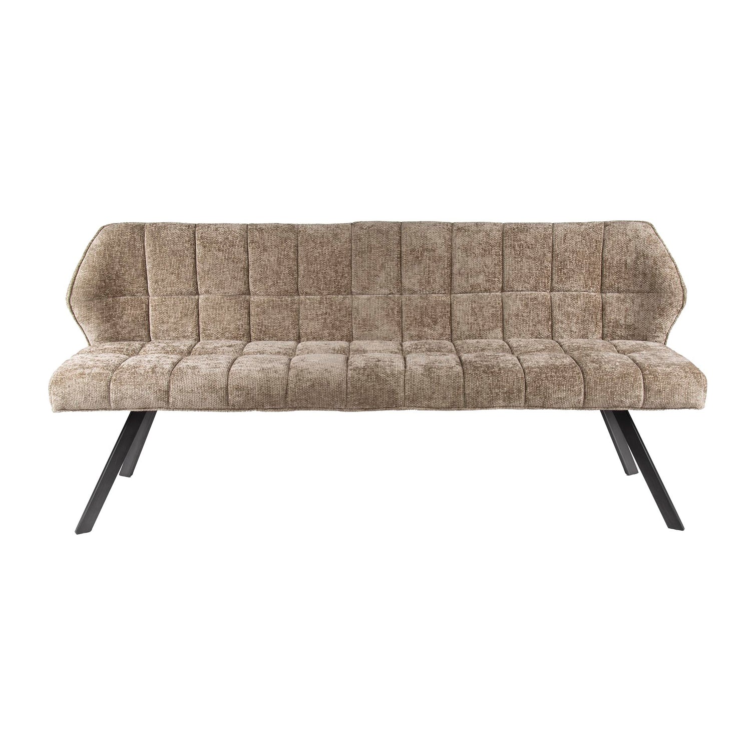 Eetkamerbank Raster - 180x58x81 cm - Rich Champagne