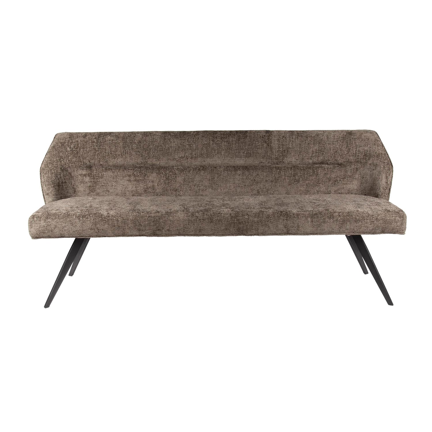 Eetkamerbank Pull - 188x53x84 cm - Rich Taupe
