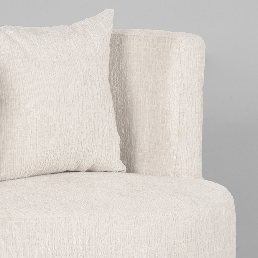 LABEL51 Fauteuil Evy - Natuurlijk - Fluweel