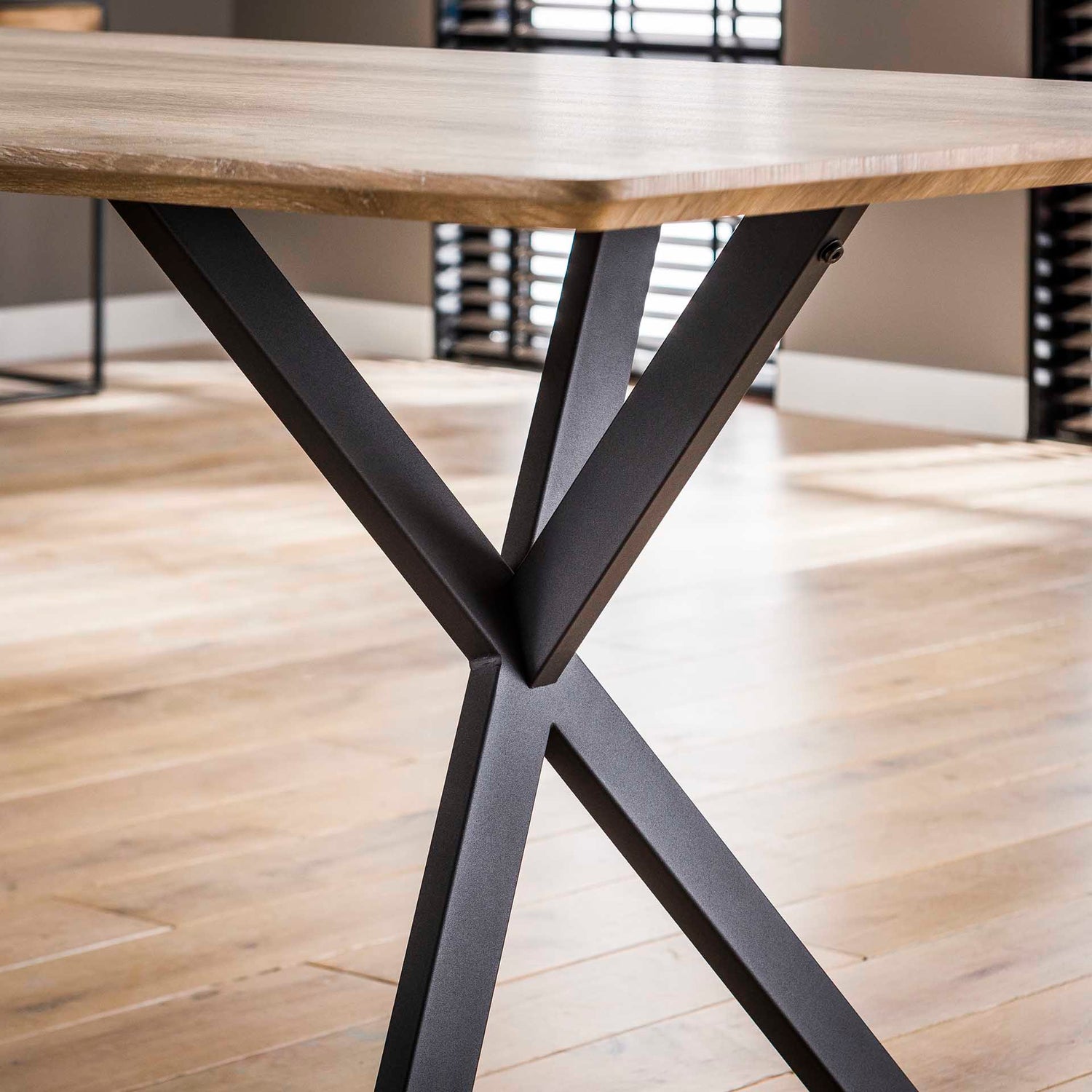 Eettafel Ovaal - 190x90x76 cm - Antiquewash - 3D Eiken