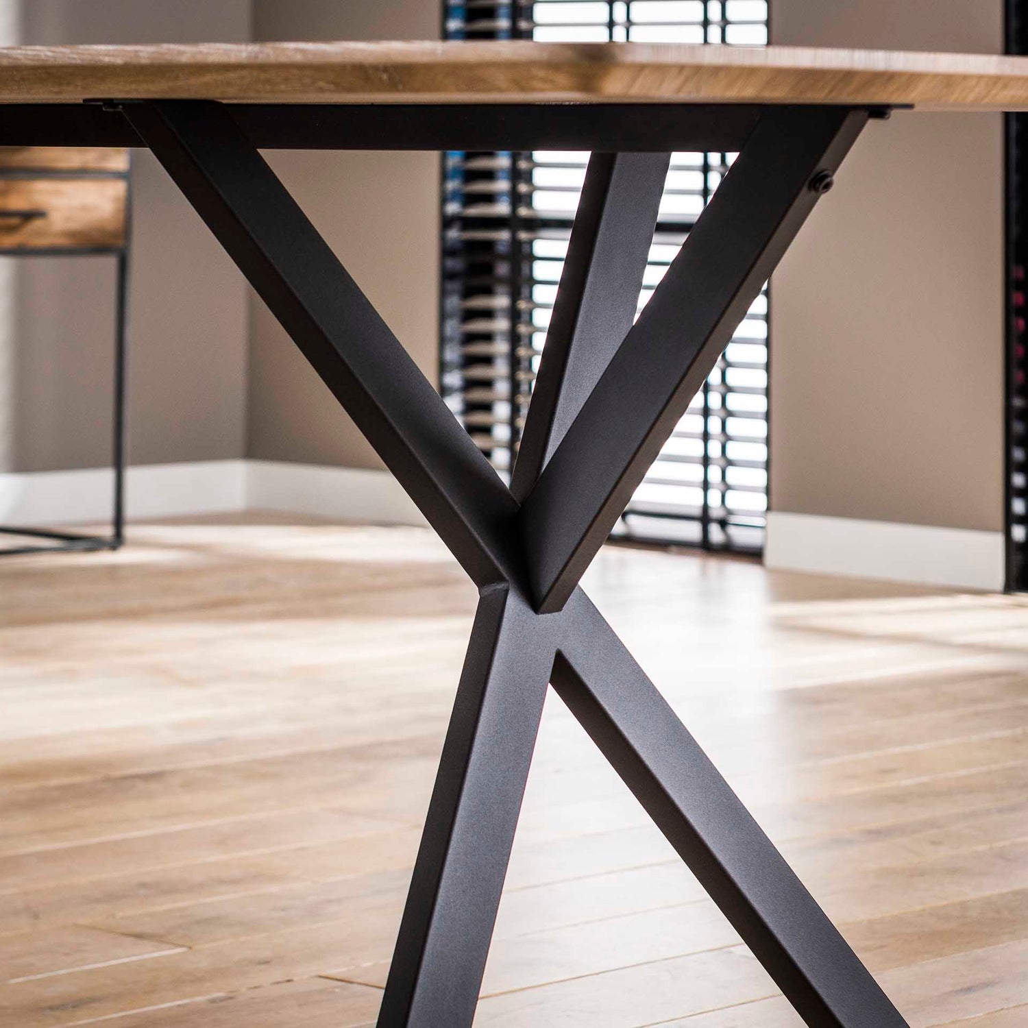 Eettafel Ovaal - 190x90x76 cm - Antiquewash - 3D Eiken