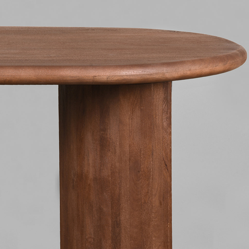 LABEL51 Eetkamertafel Vito - Espresso - Mangohout - 240 cm