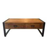 Salontafel Boaz met 2 lades | 120 cm | AFGEWERKT WARM | 30 %