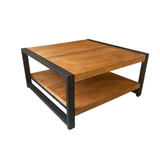 Salontafel Boaz | 80x80 cm | AFGEWERKT WARM | 30%