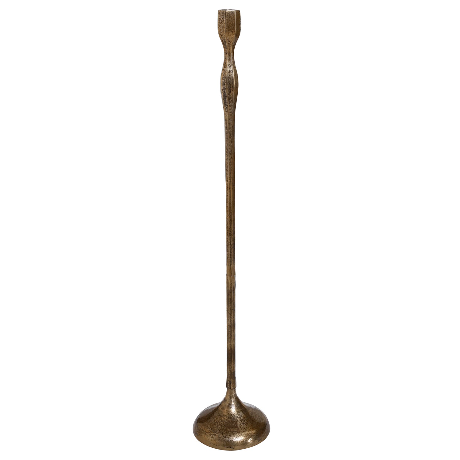 Kennet Gold Cast Aluminium Candleholder M