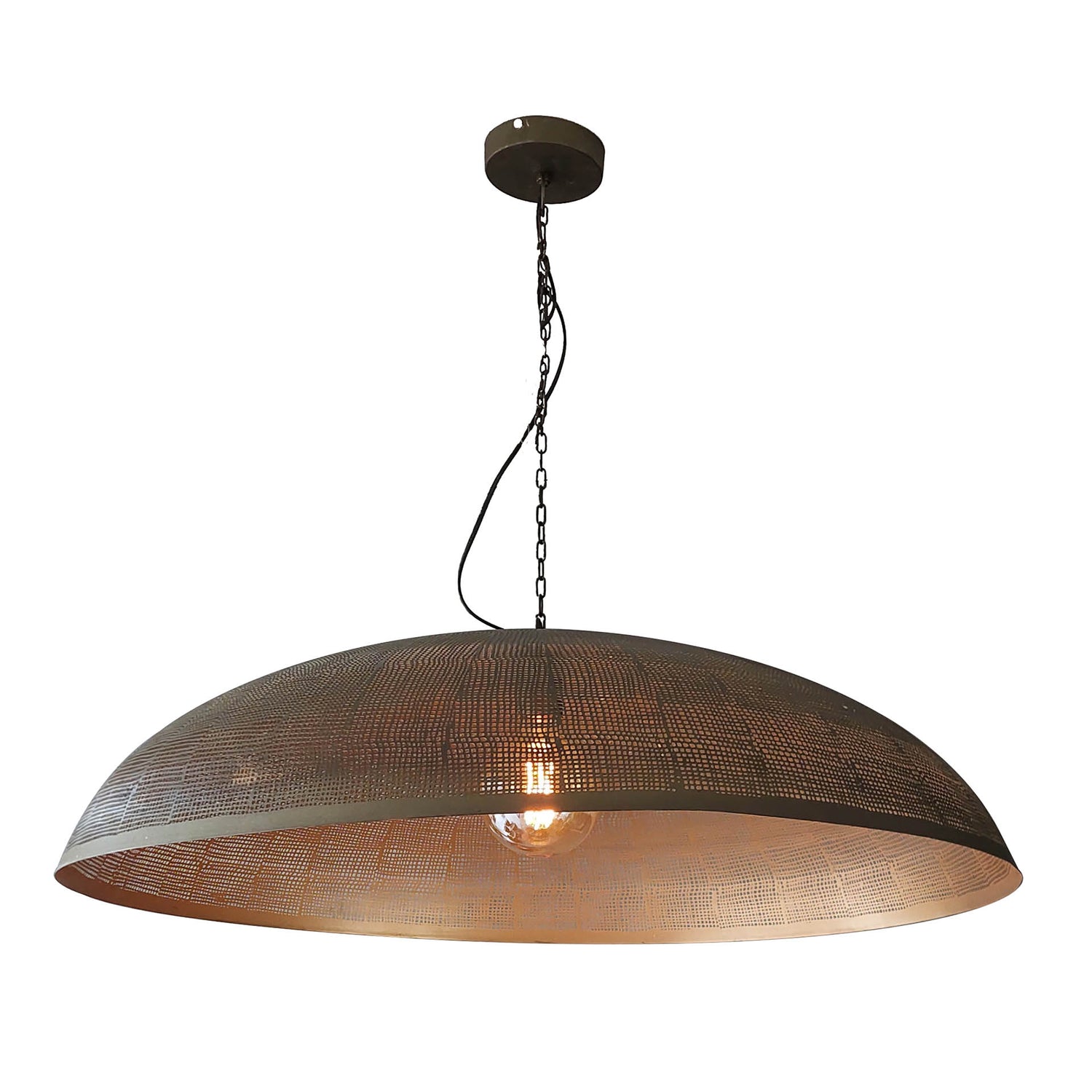 Hanglamp Ø90 Cosmic - 92x92x150 cm - Brons Antiek