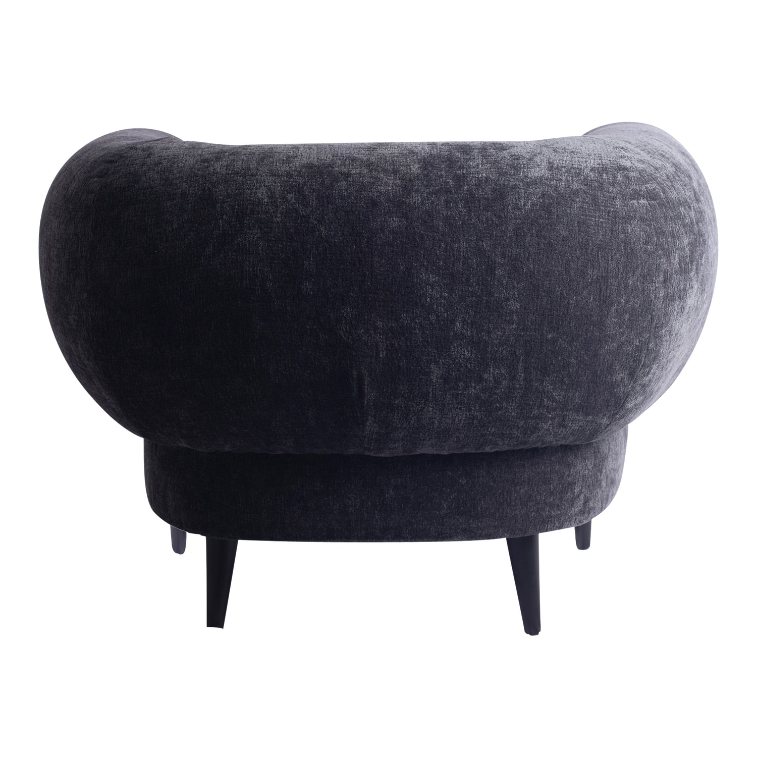 Elefan Anthracite Fauteuil Round Armrest