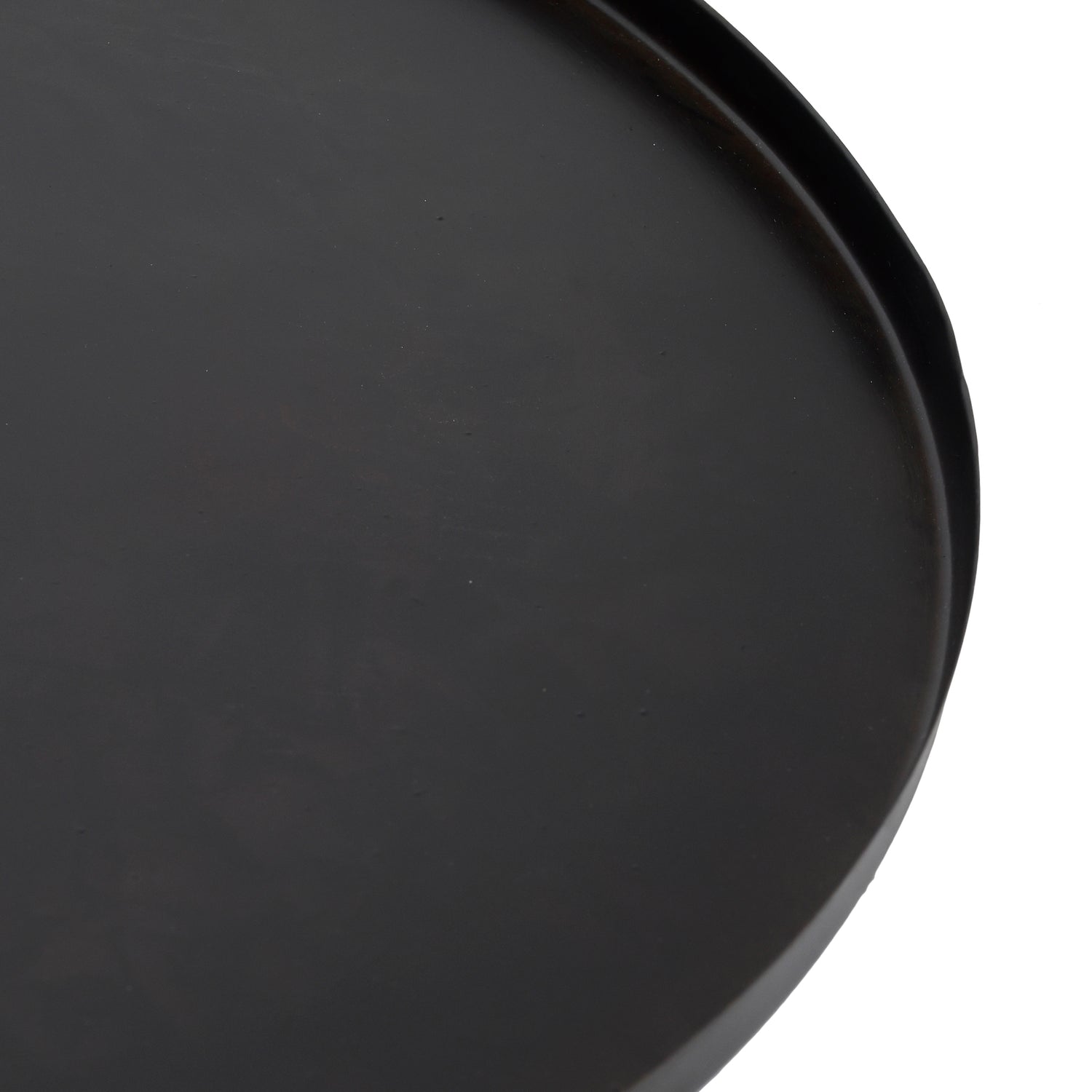 Cars Black Antique Iron Tray Round S