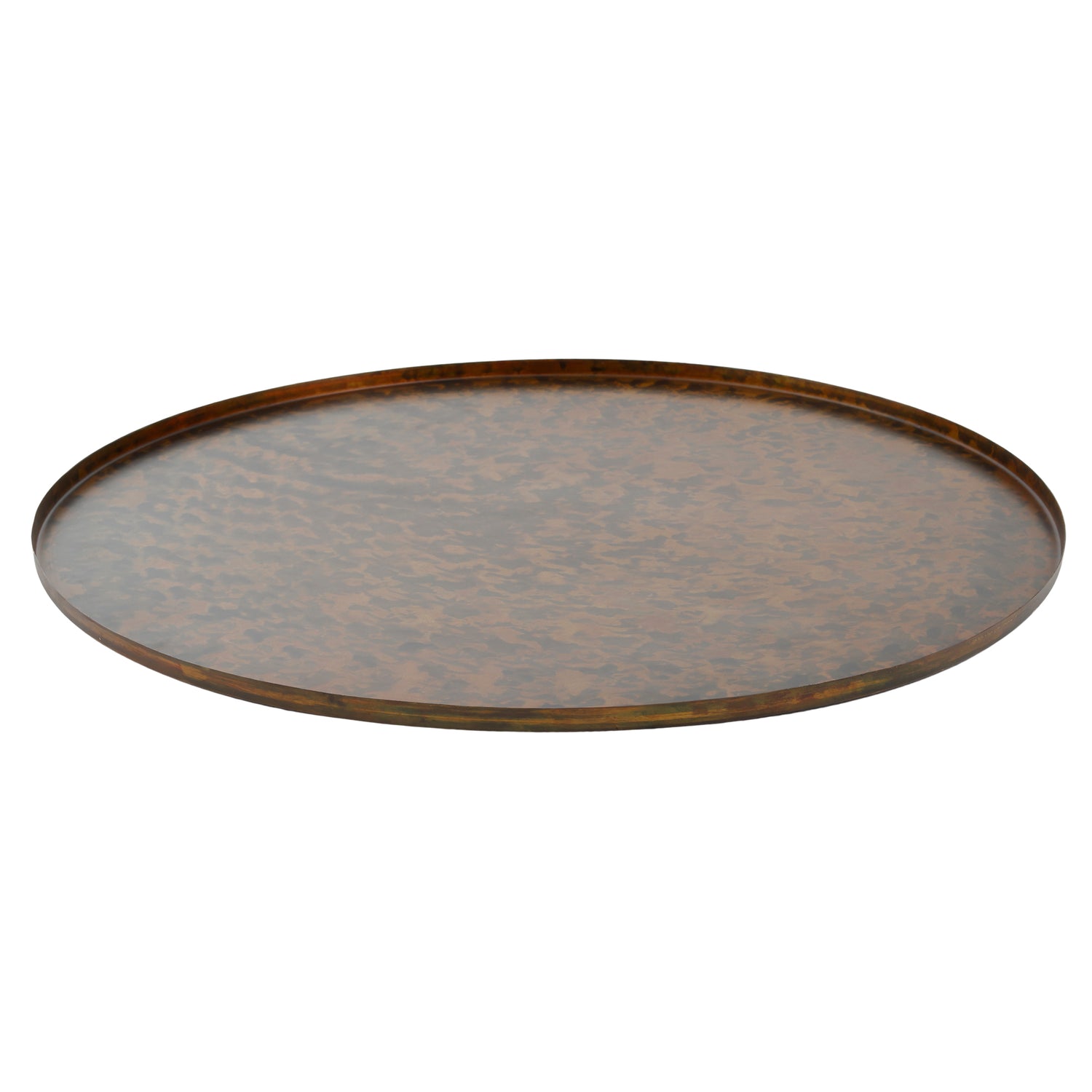 Cars Brass Antique Iron Tray Round L