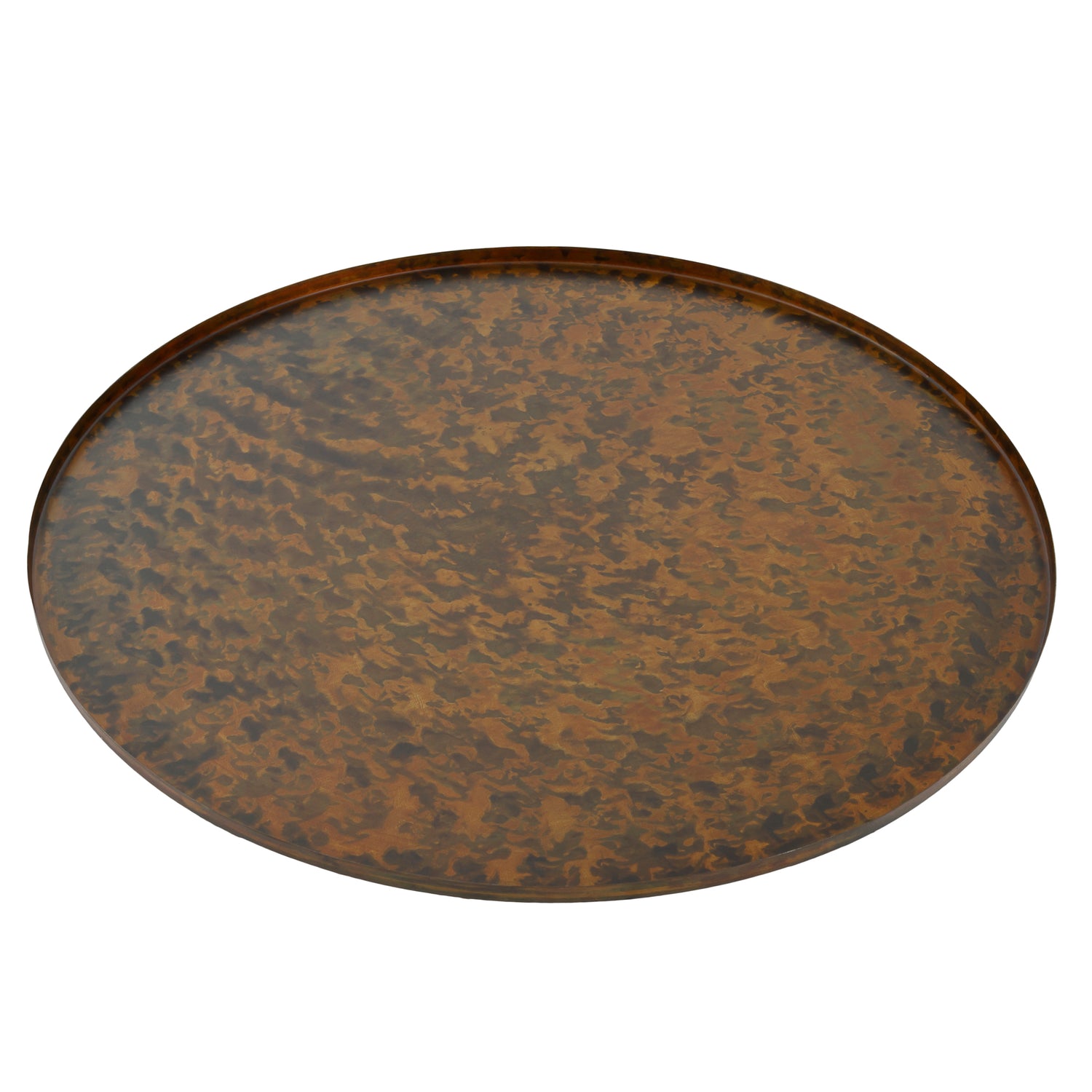 Cars Brass Antique Iron Tray Round L