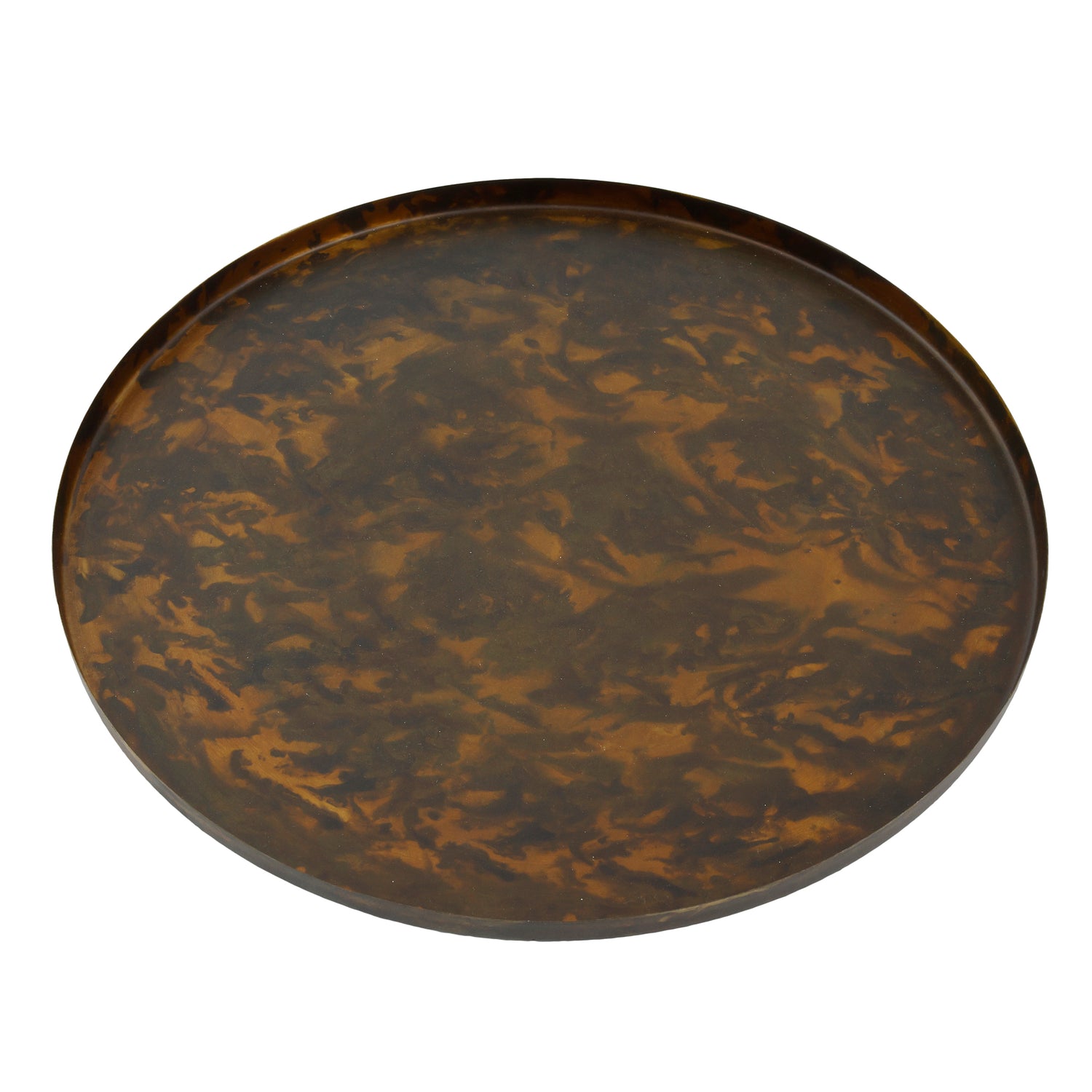 Cars Brass Antique Iron Tray Round XS