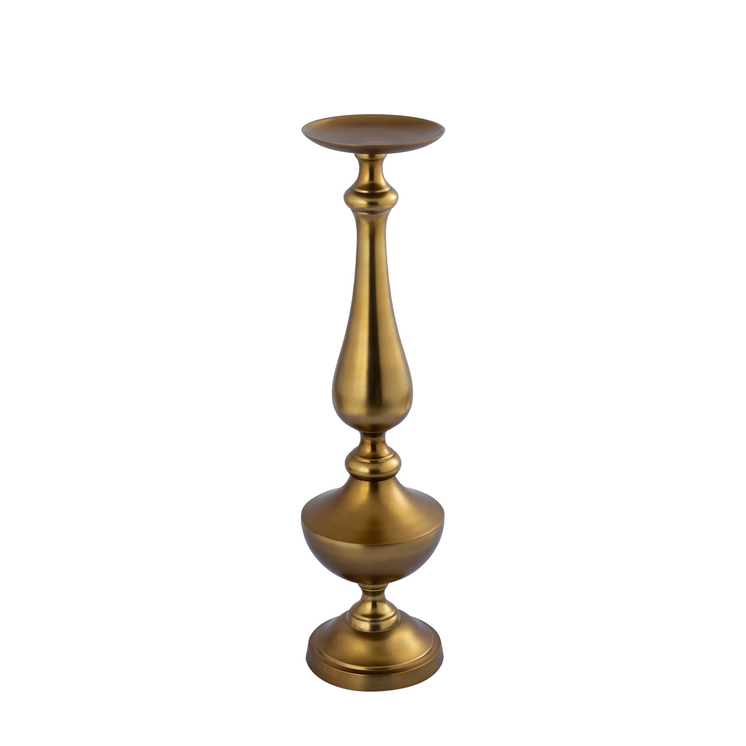 Centy Brass Casted Alu Candle Holder M
