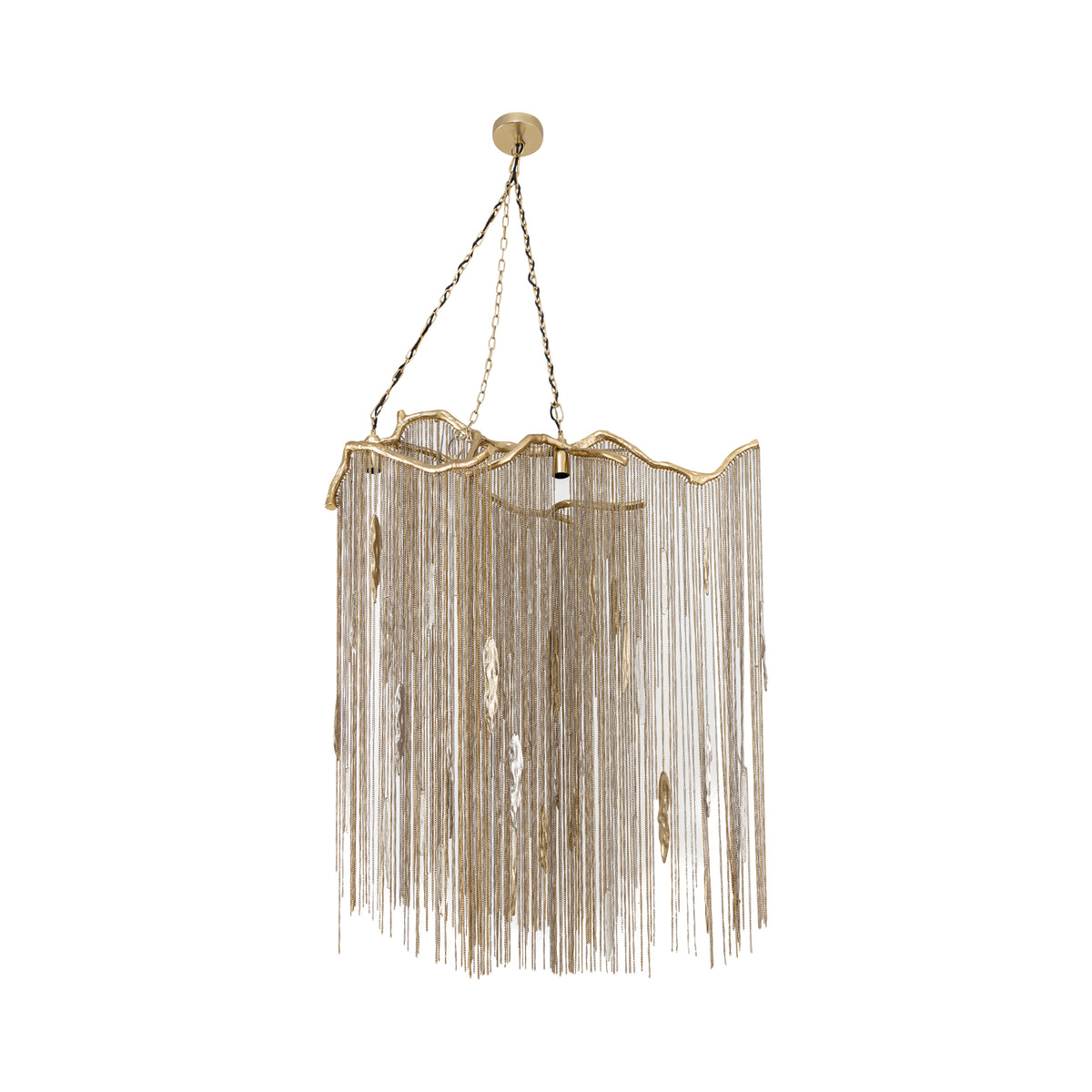 Wilco Brass Casted Alu Hanging Lamp Chains Wide