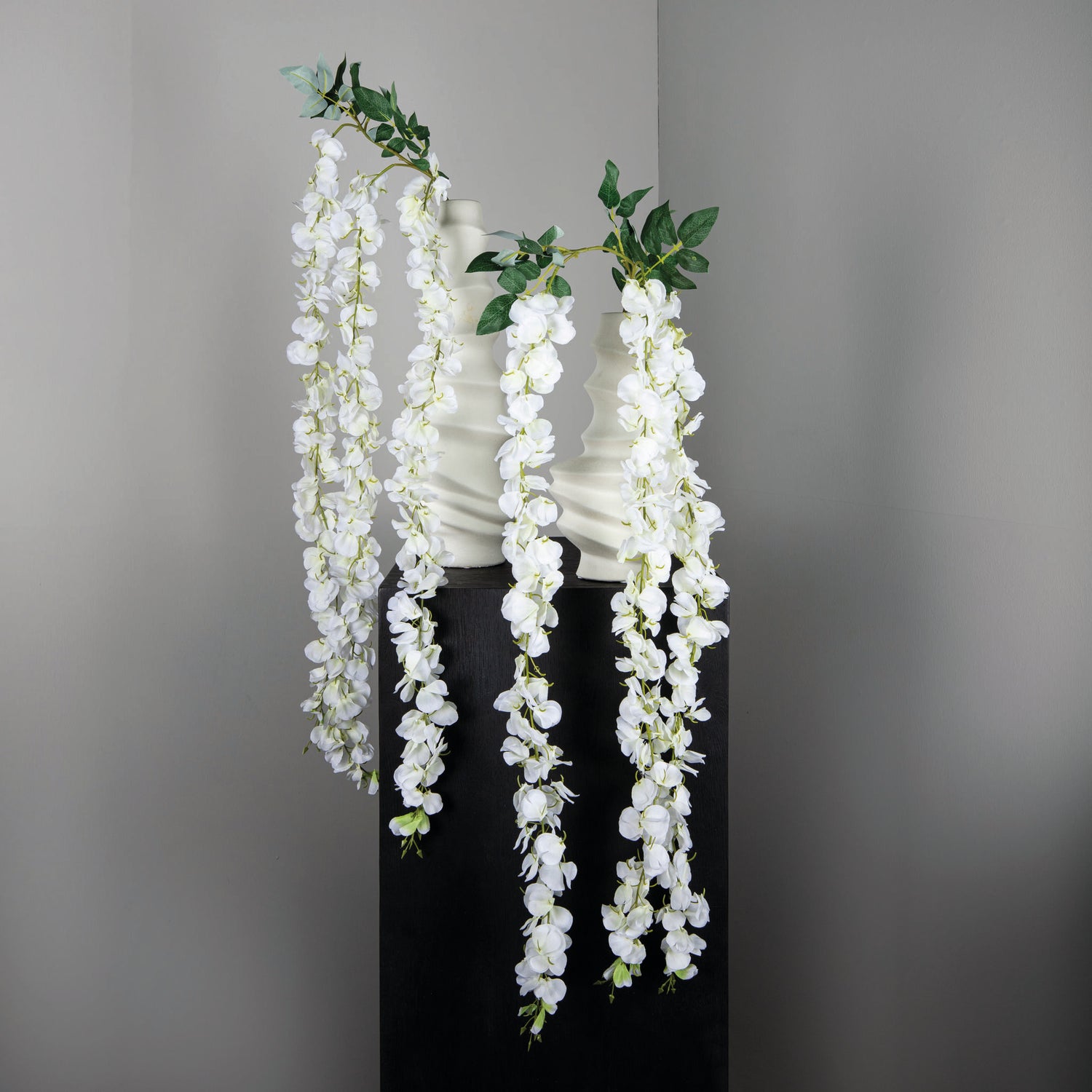 Garden Flower White Wisteria Flower Hanging