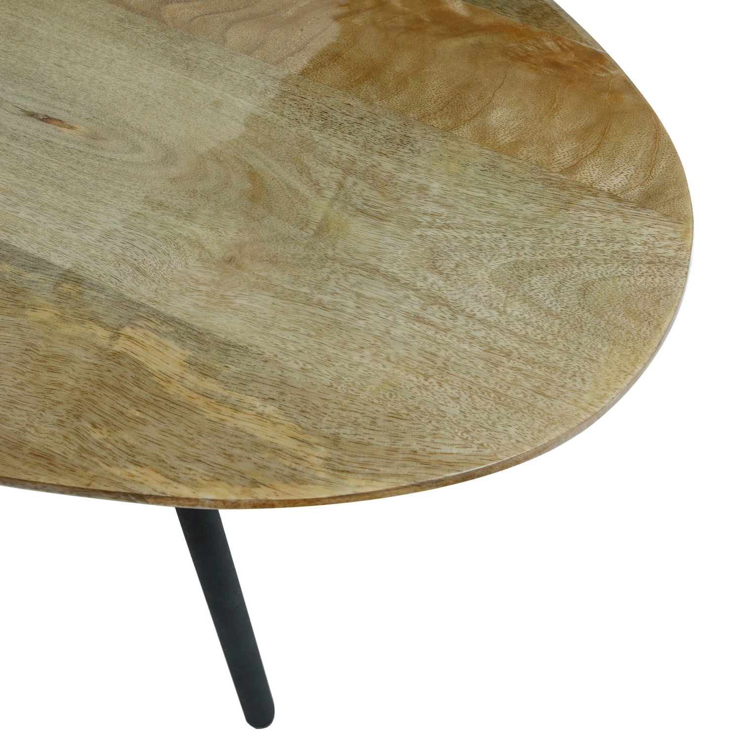 Oxil Green Wood Side Table Eggs Hape Top SV2