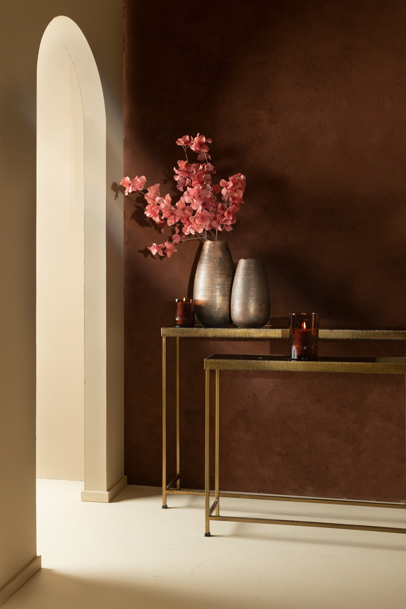 Semin Silver Alu Round Rustic Pot Wavy Edge S