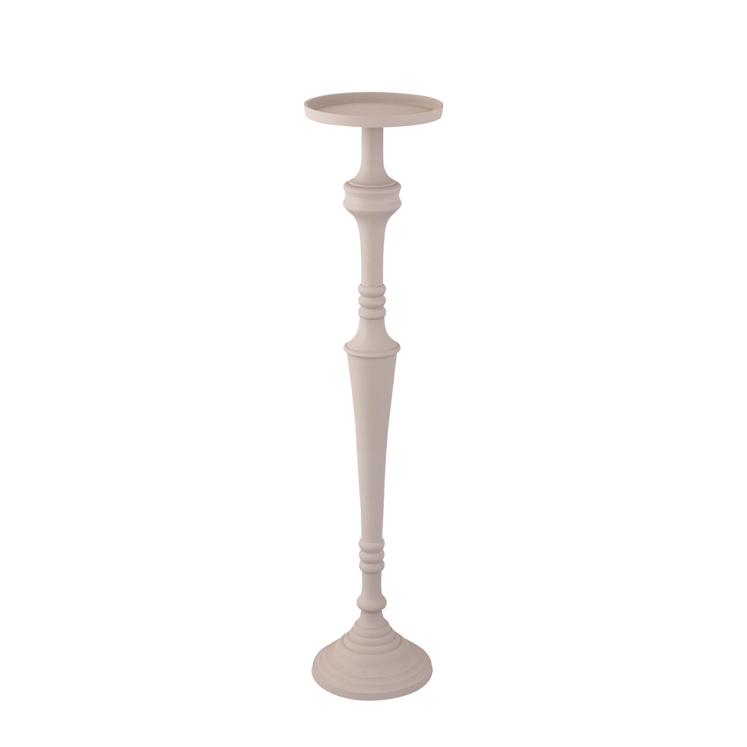 Helen Beige Alu Candle Holder Powder Coated L
