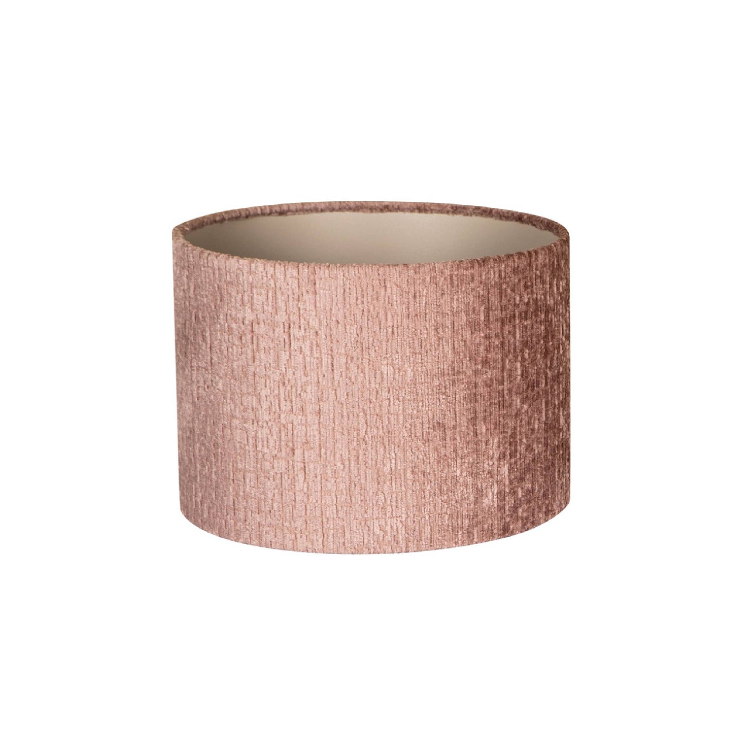 Nairobi Old Pink Fabric Lampshade Round S