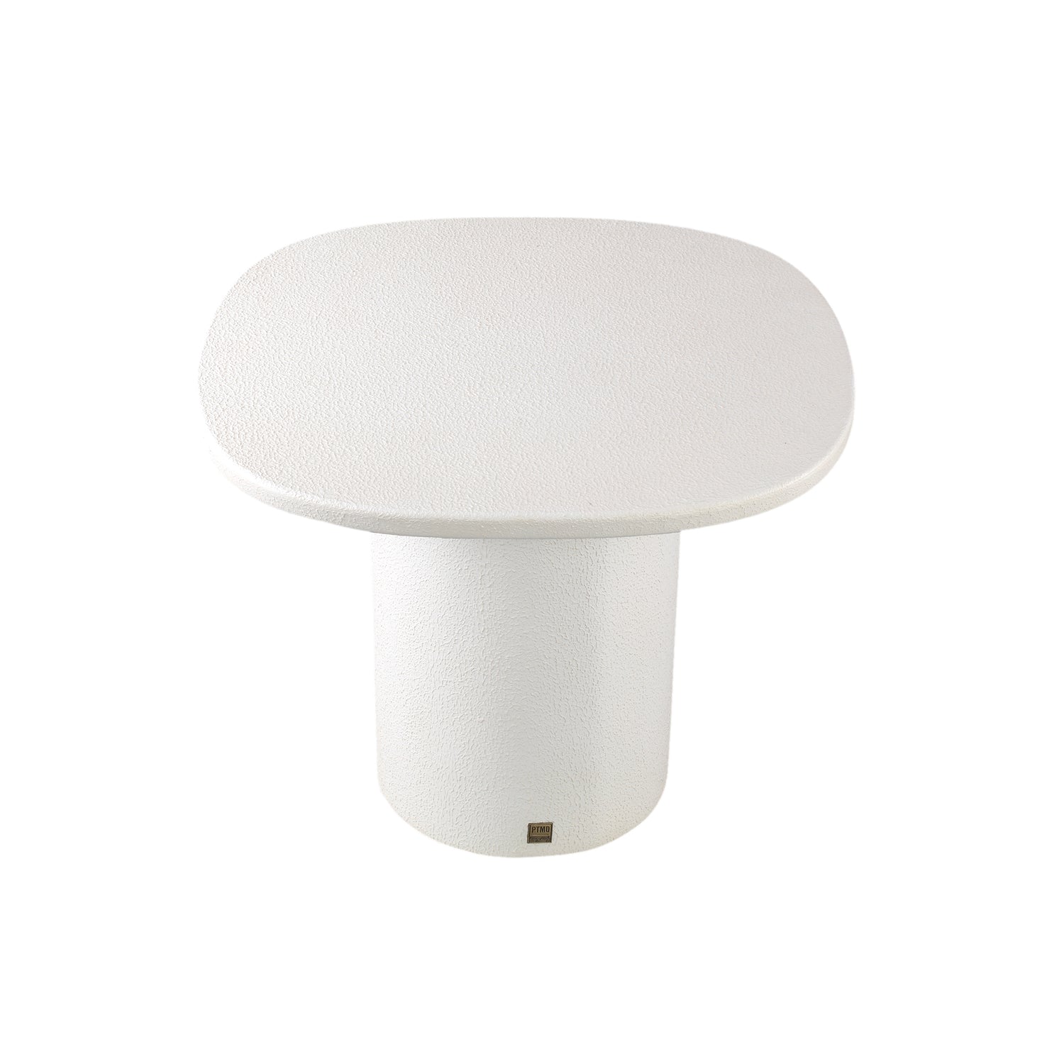 Krysta White Mdf Coffee Table Organic Shape S