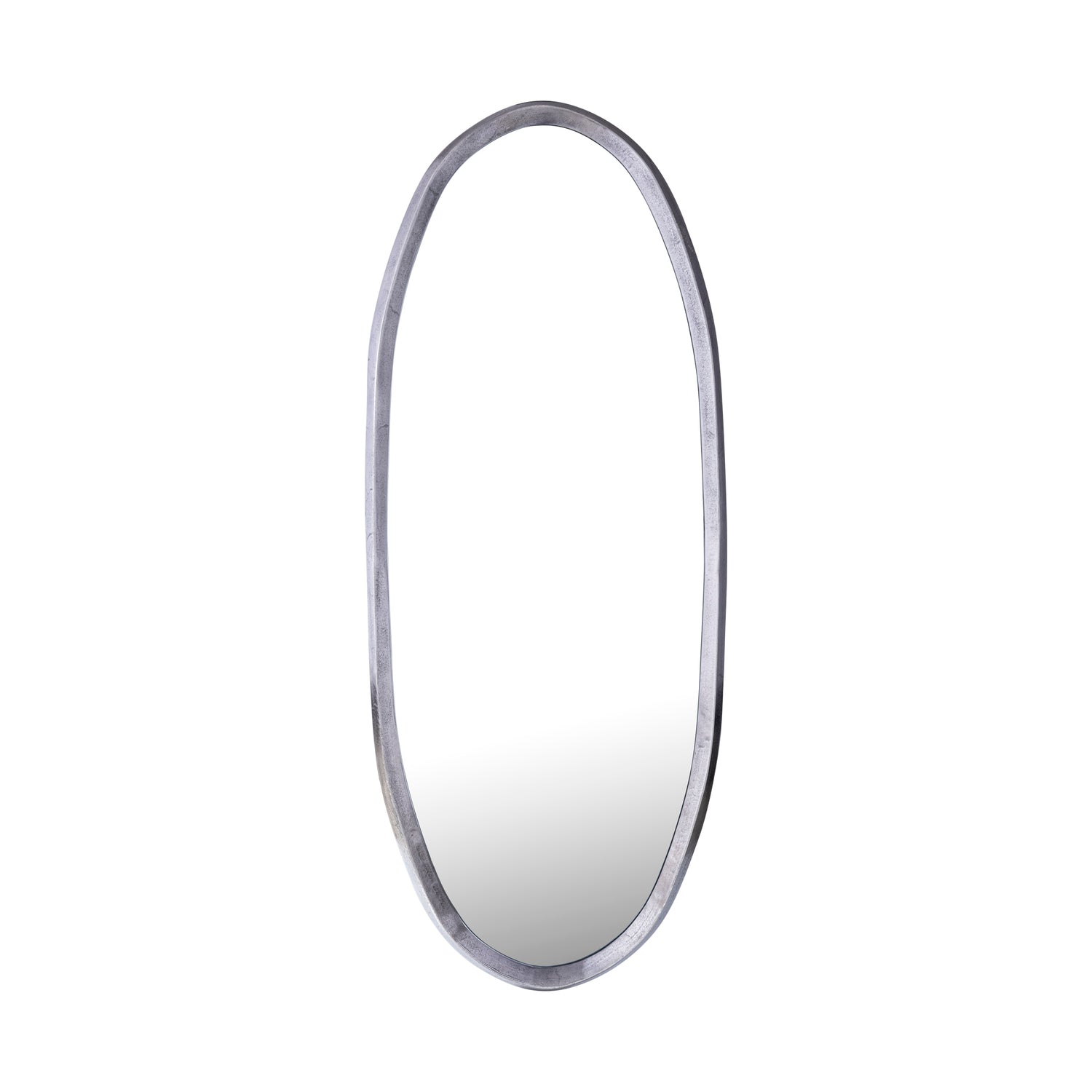 Limera Nickel Alu Oval Mirror Irregular Border M