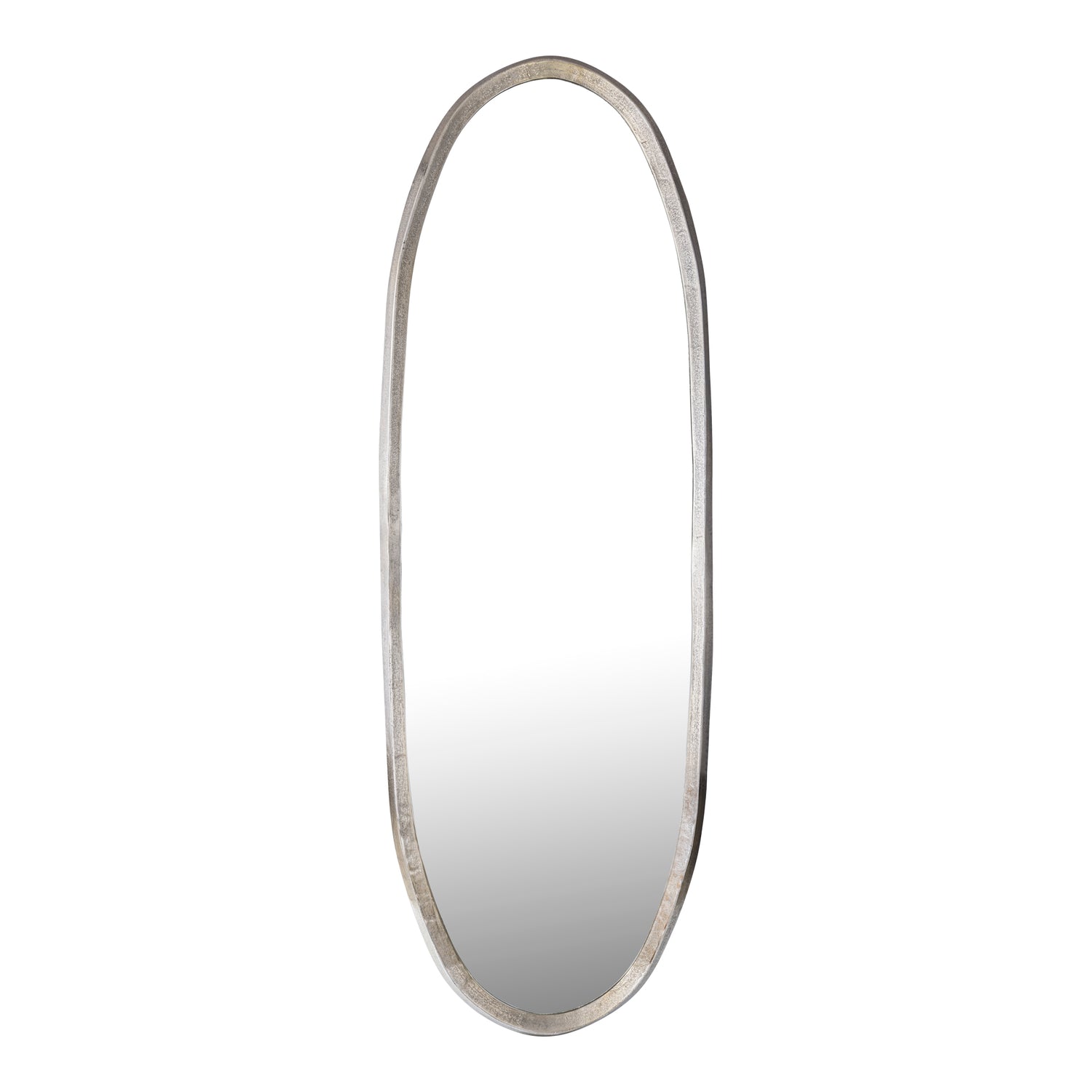 Limera Brass Alu Oval Mirror Irregular Border L