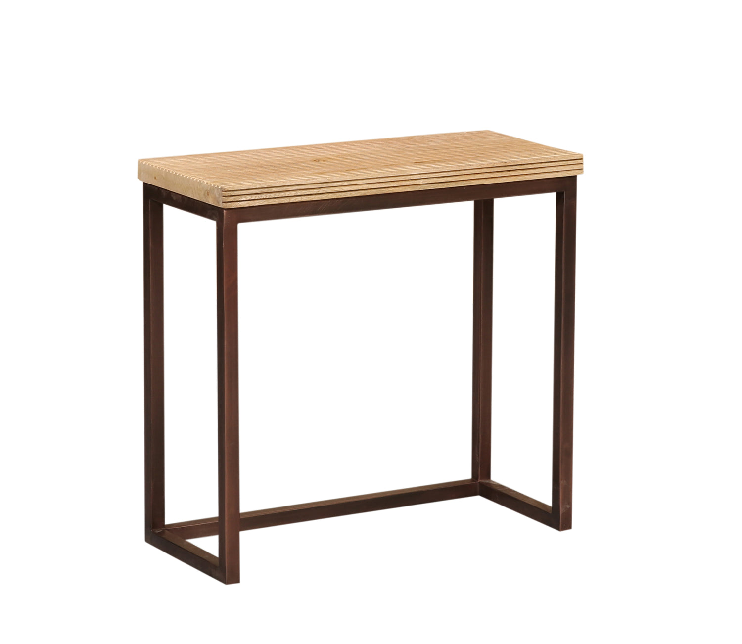 Zoah Copper Mango Wood Rectangle Sidetable SV3