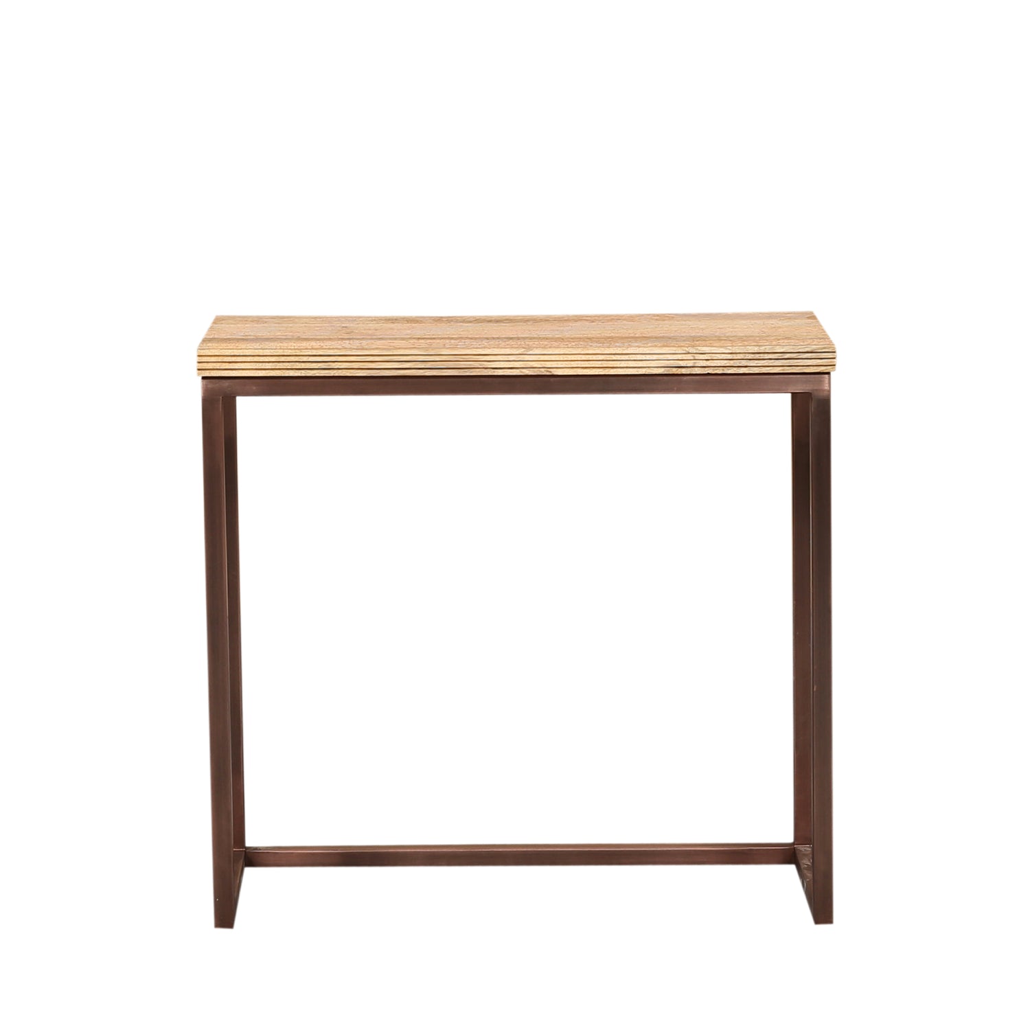 Zoah Copper Mango Wood Rectangle Sidetable SV3