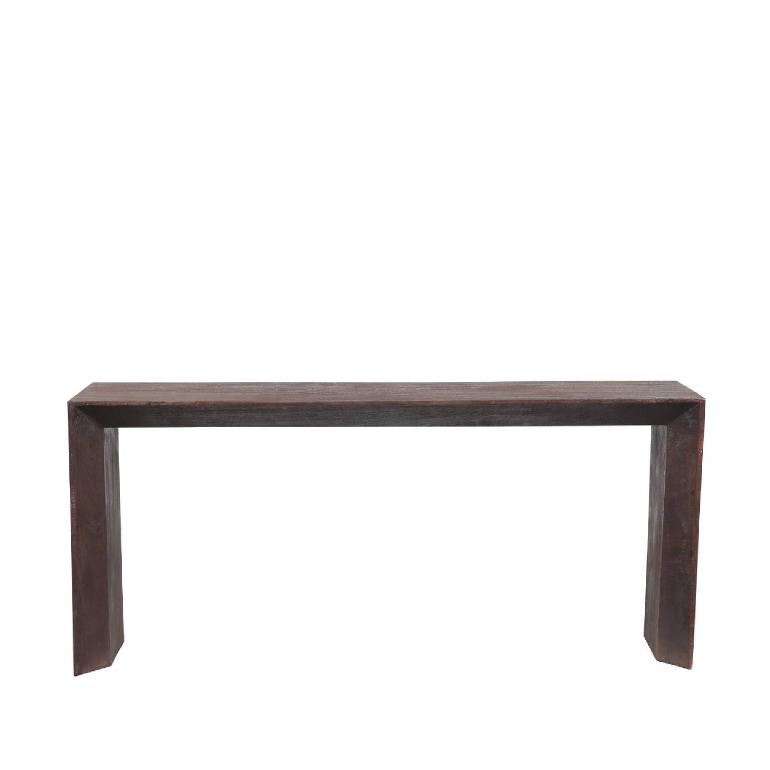 Kyro Brown Mango Wood Rectangle Sidetable