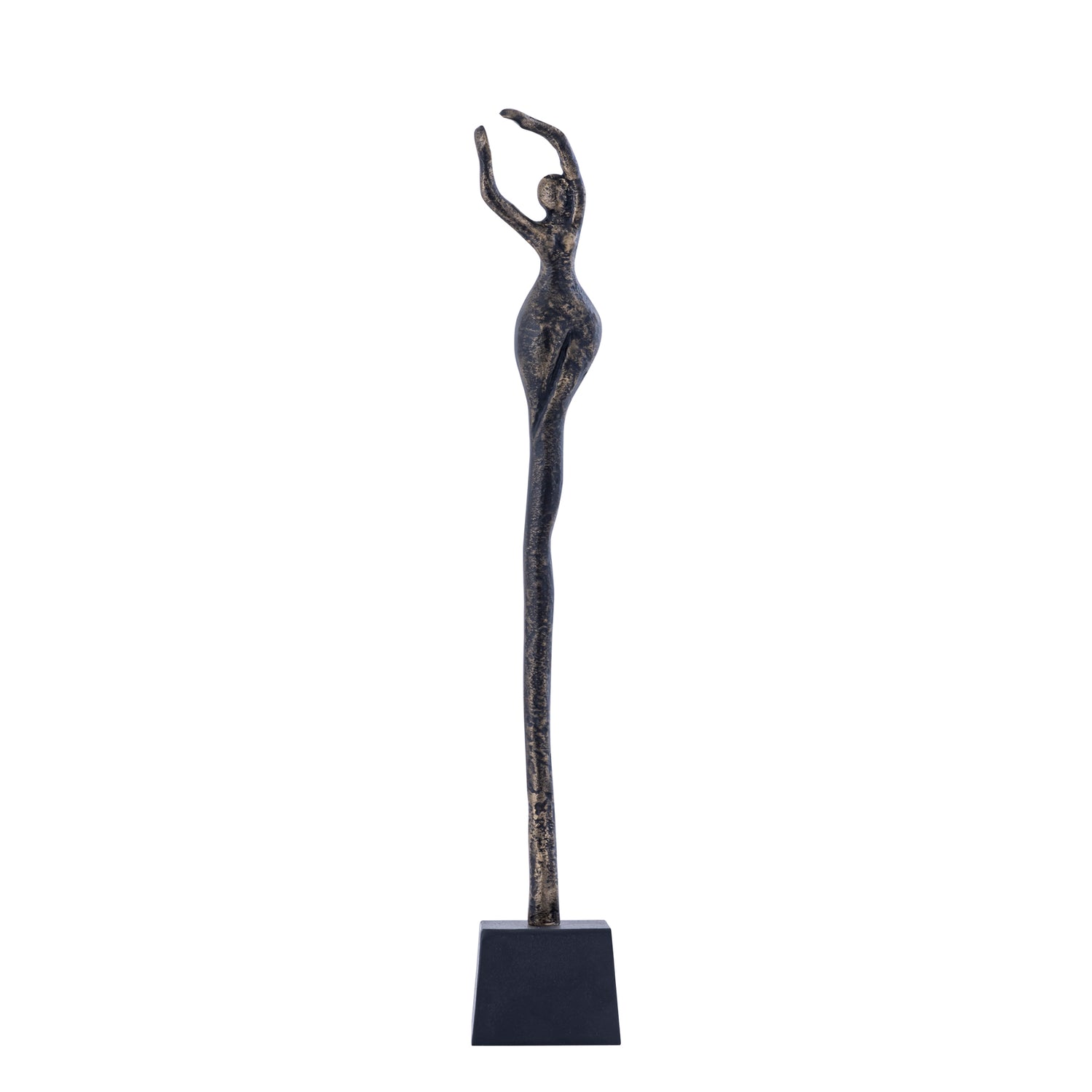 Ciwan Antique Brass Alu Casted Women Statue A