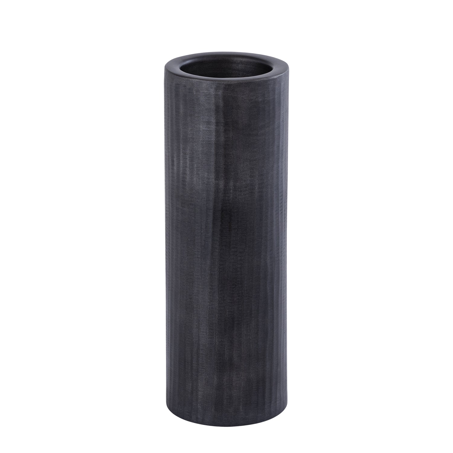 Jowad Graphite Alu Sheet Candle Holder Rib L