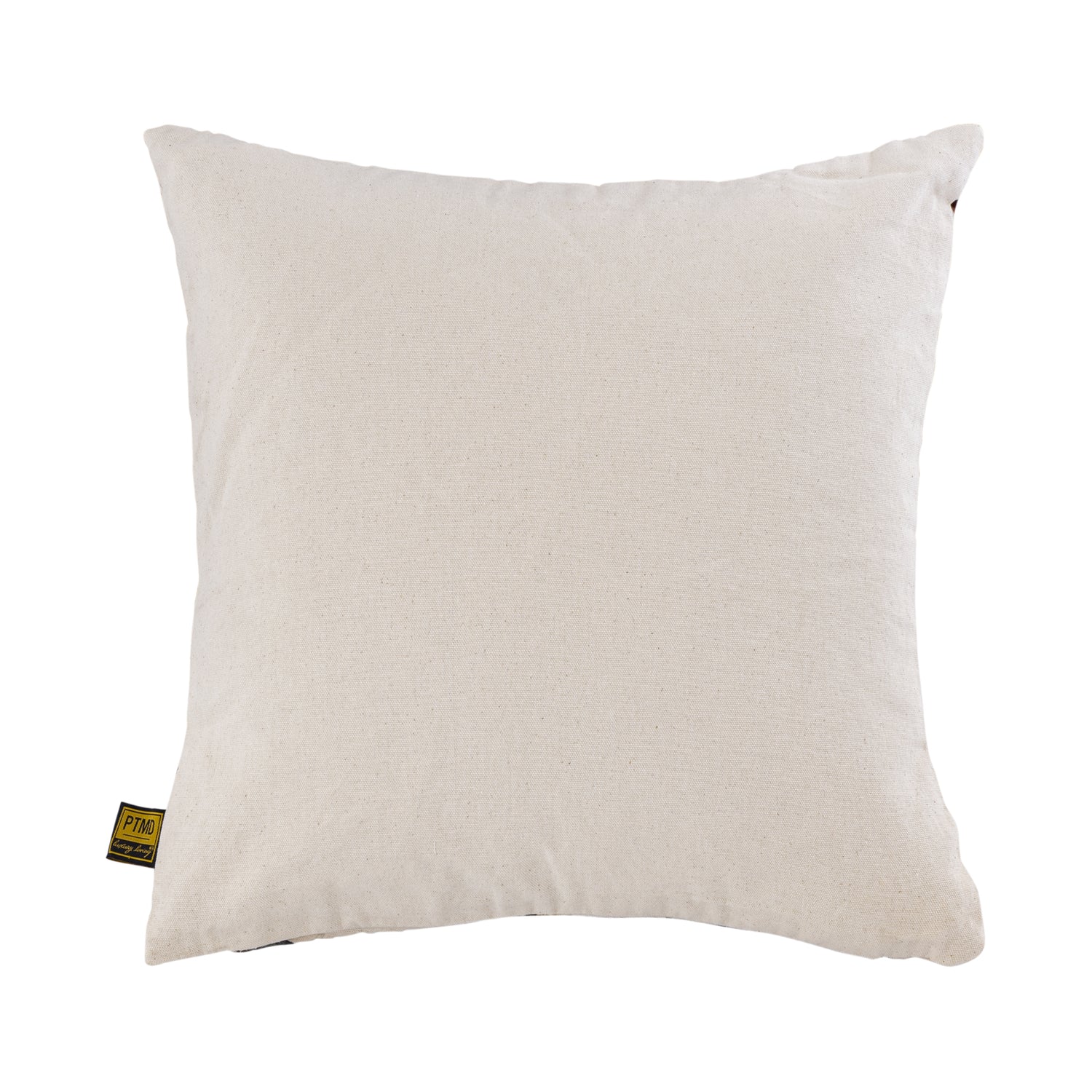 Helenor Natural Square Cotton Cushion Flowers