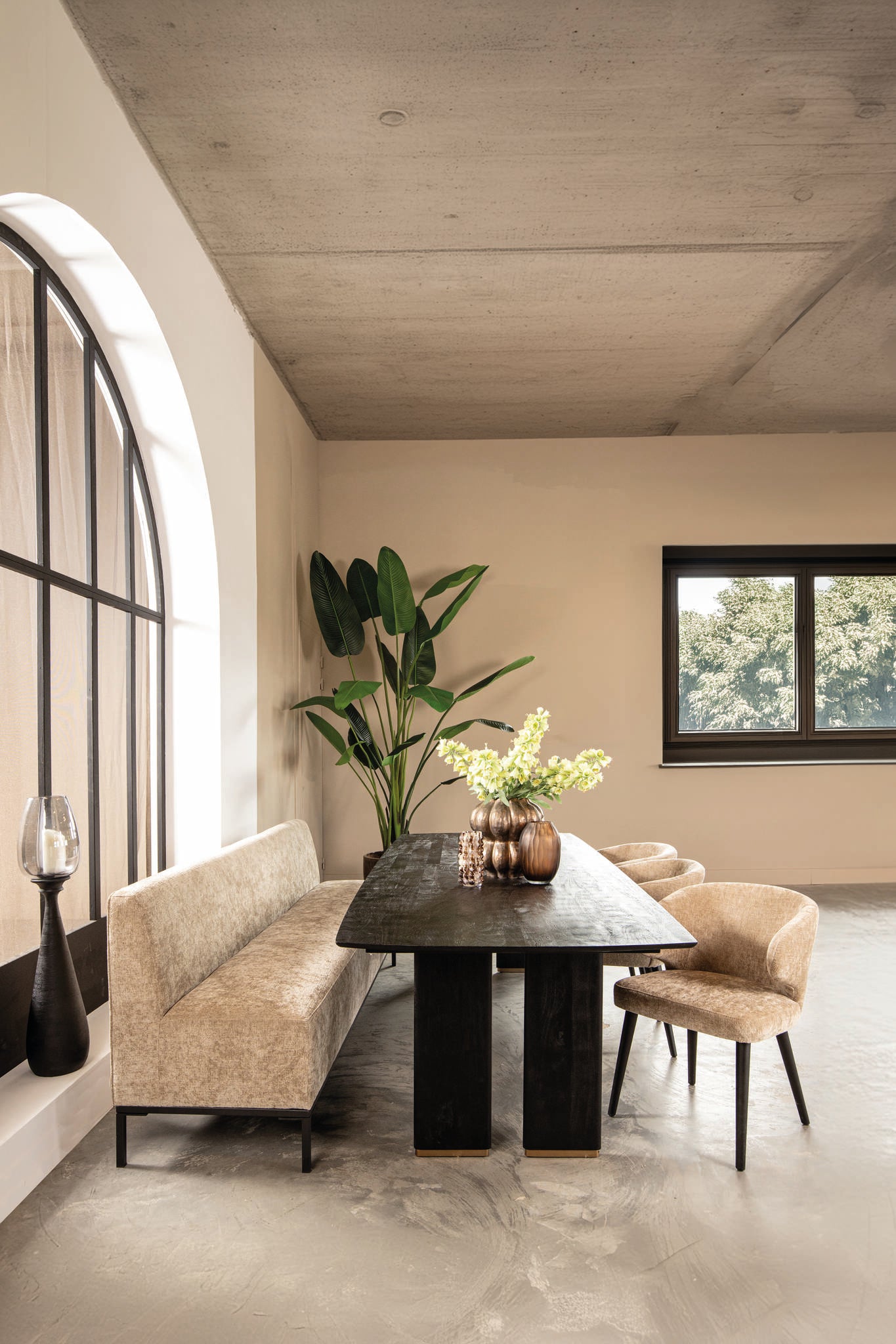 Xania Dining Bench Armless 240cm