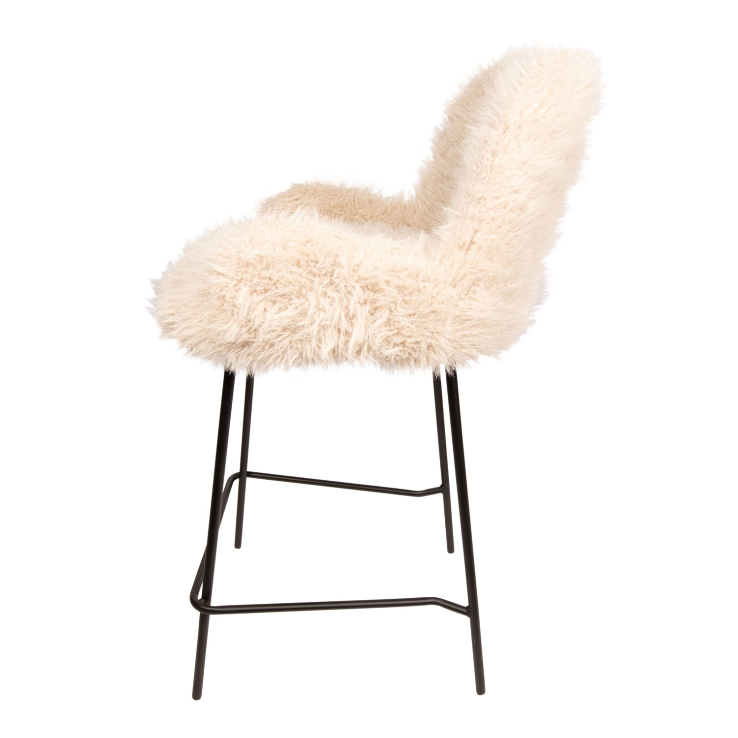 Leander Bar Chair Hair Beige (set of 2)