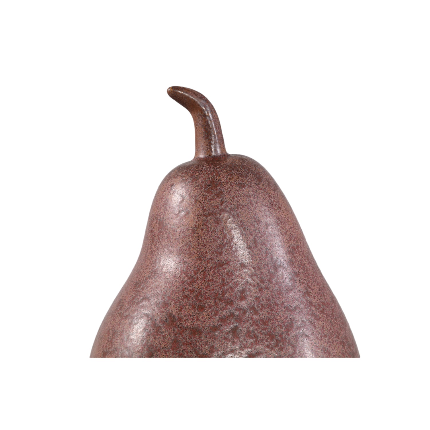 Sydny Brown Ceramic Pear Shaped Statue